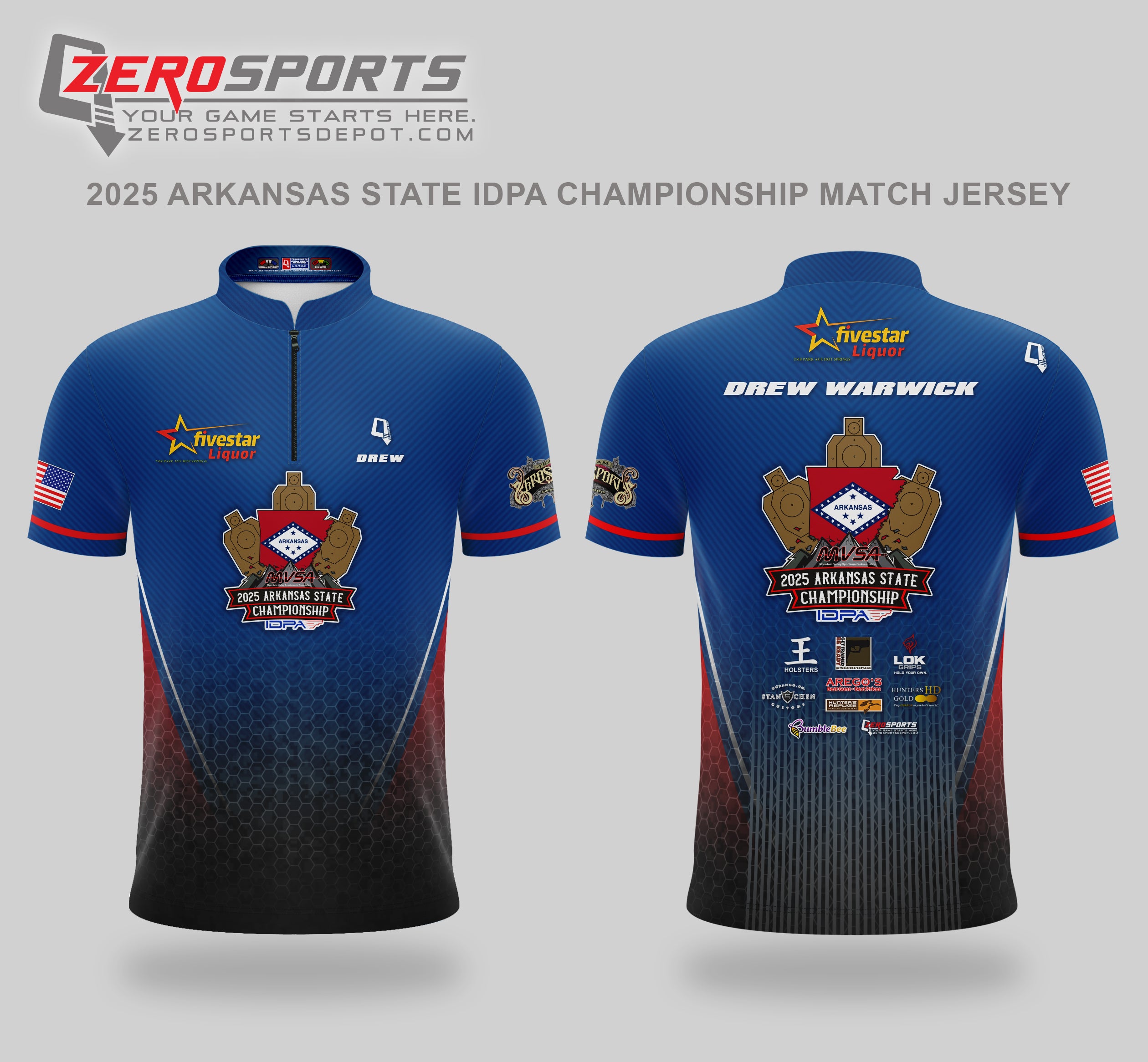 2025 Arkansas State IDPA Championship Match Jersey