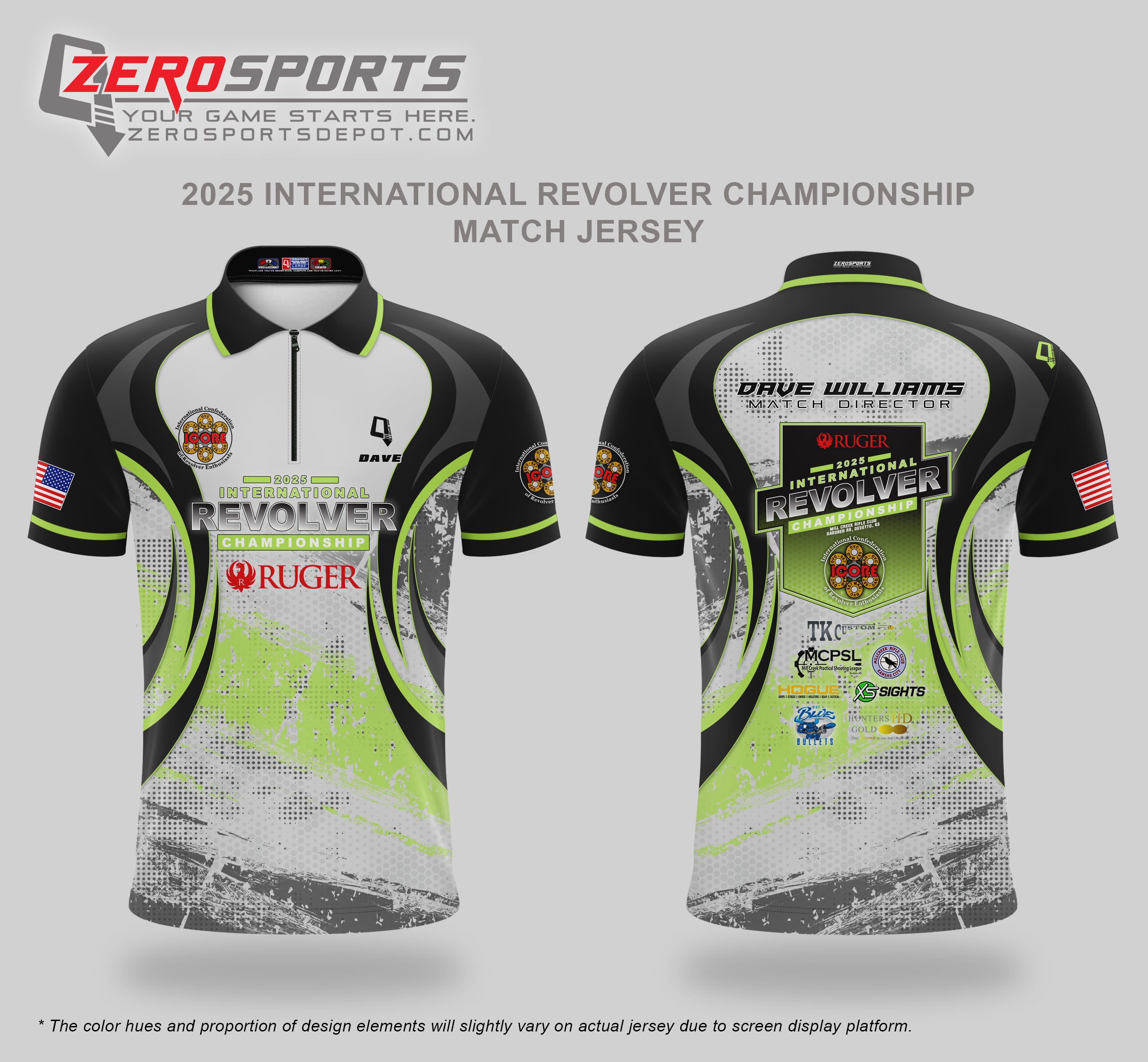 2025 International Revolver Championship Match Jersey