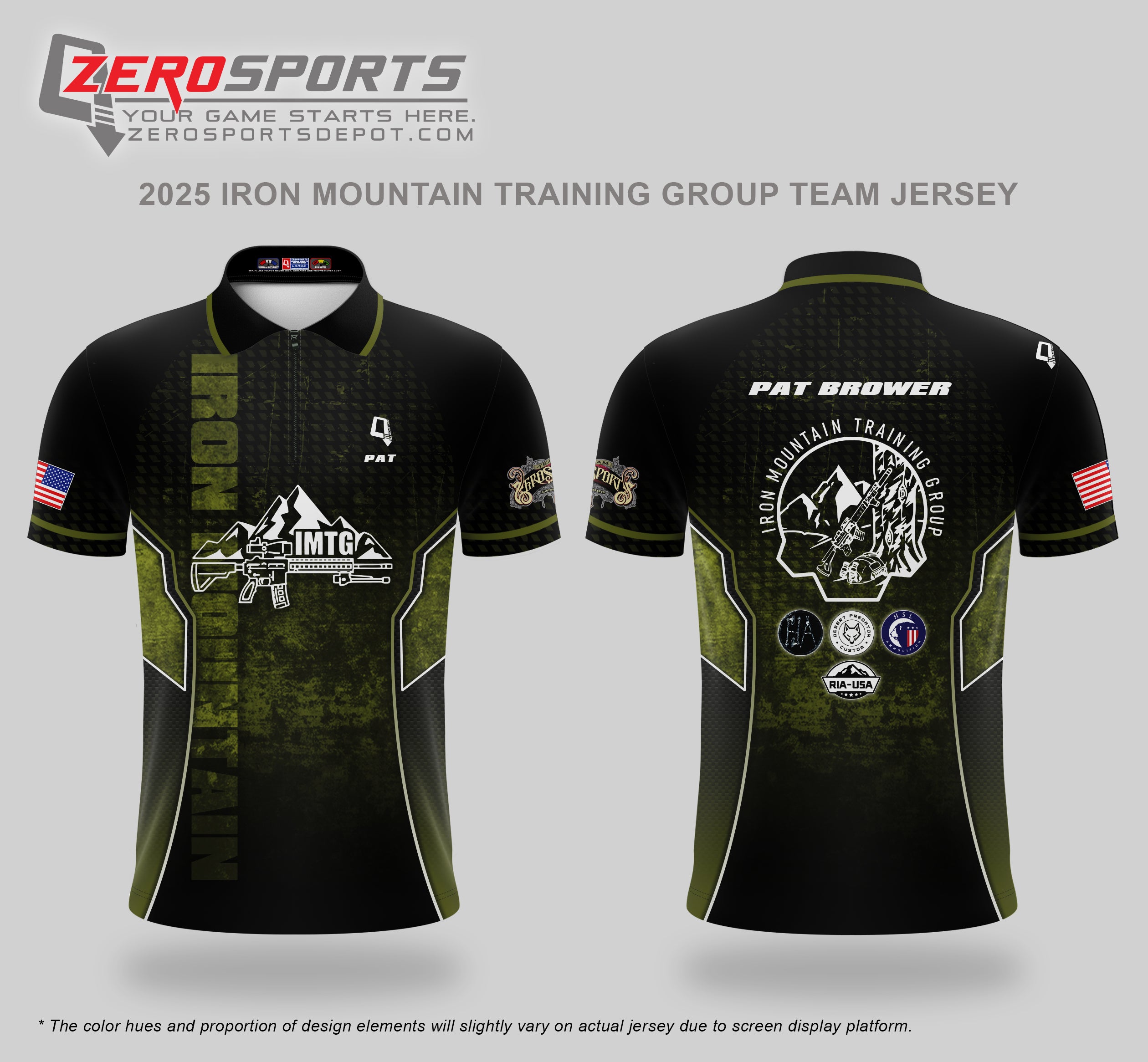 Iron Mountain Training Group Team Jersey