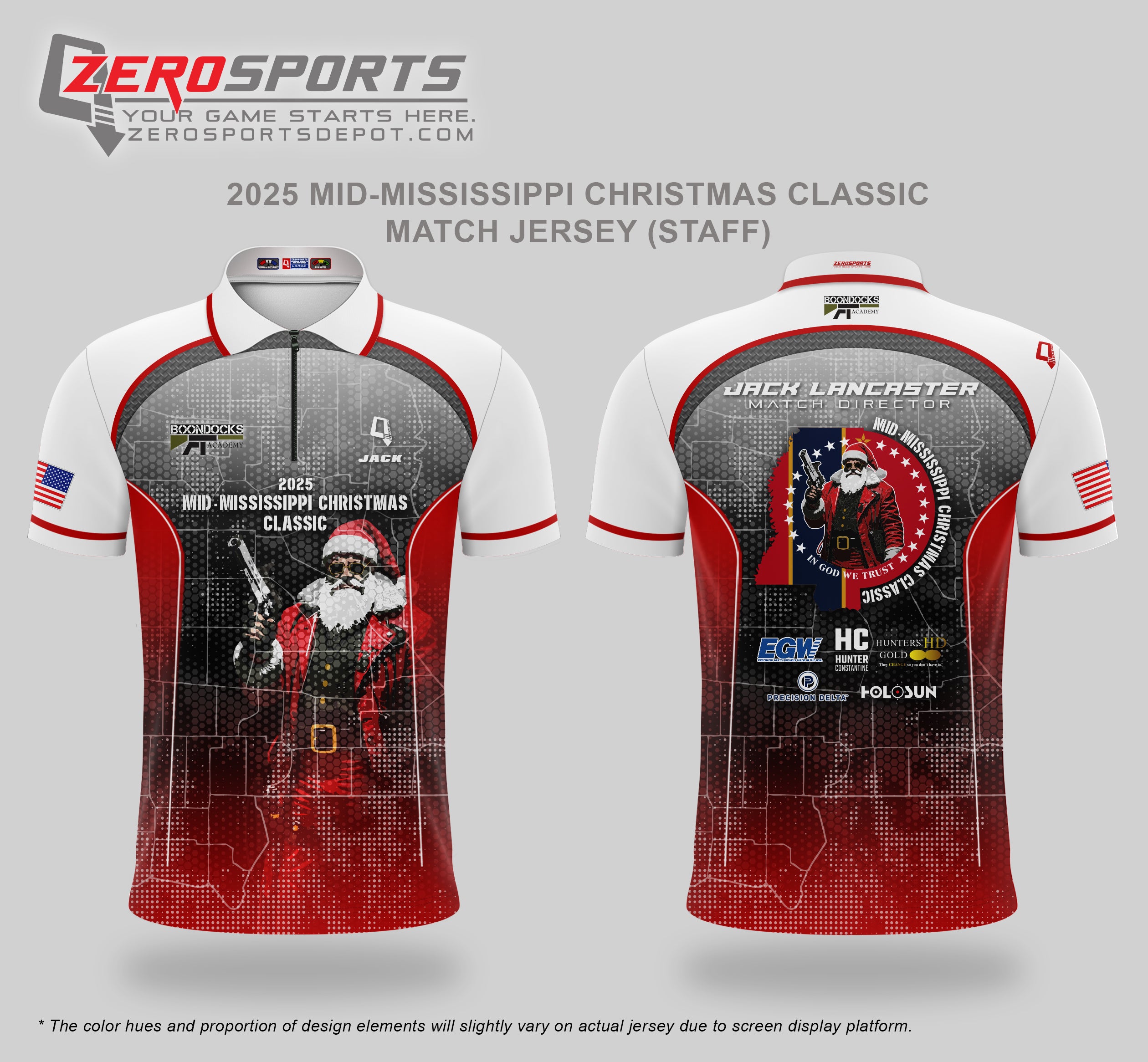 Mid Mississippi Christmas Classic 2025 Match Staff Jerseys Project Bundle
