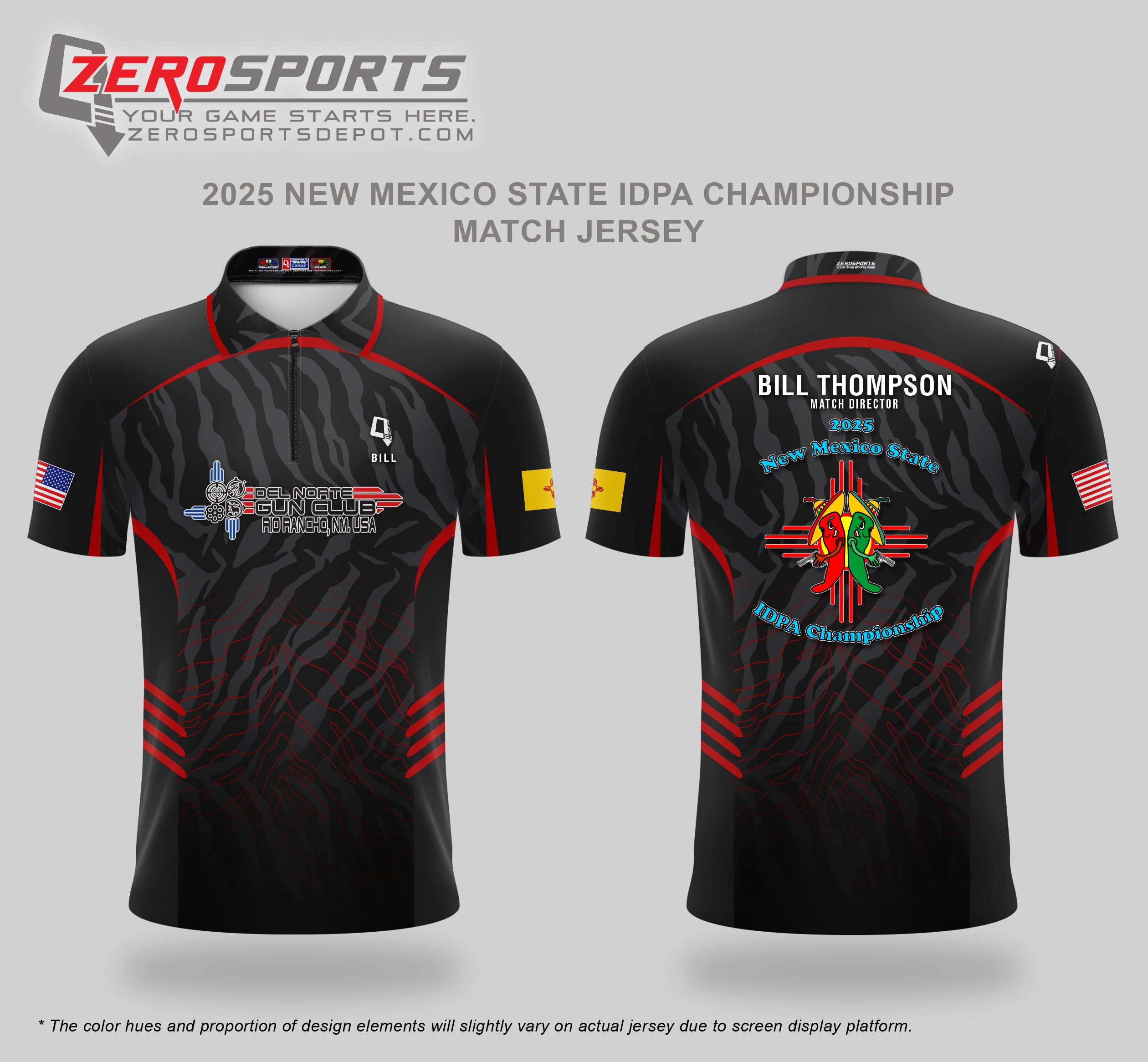 2025 New Mexico State IDPA Championship Match Jersey
