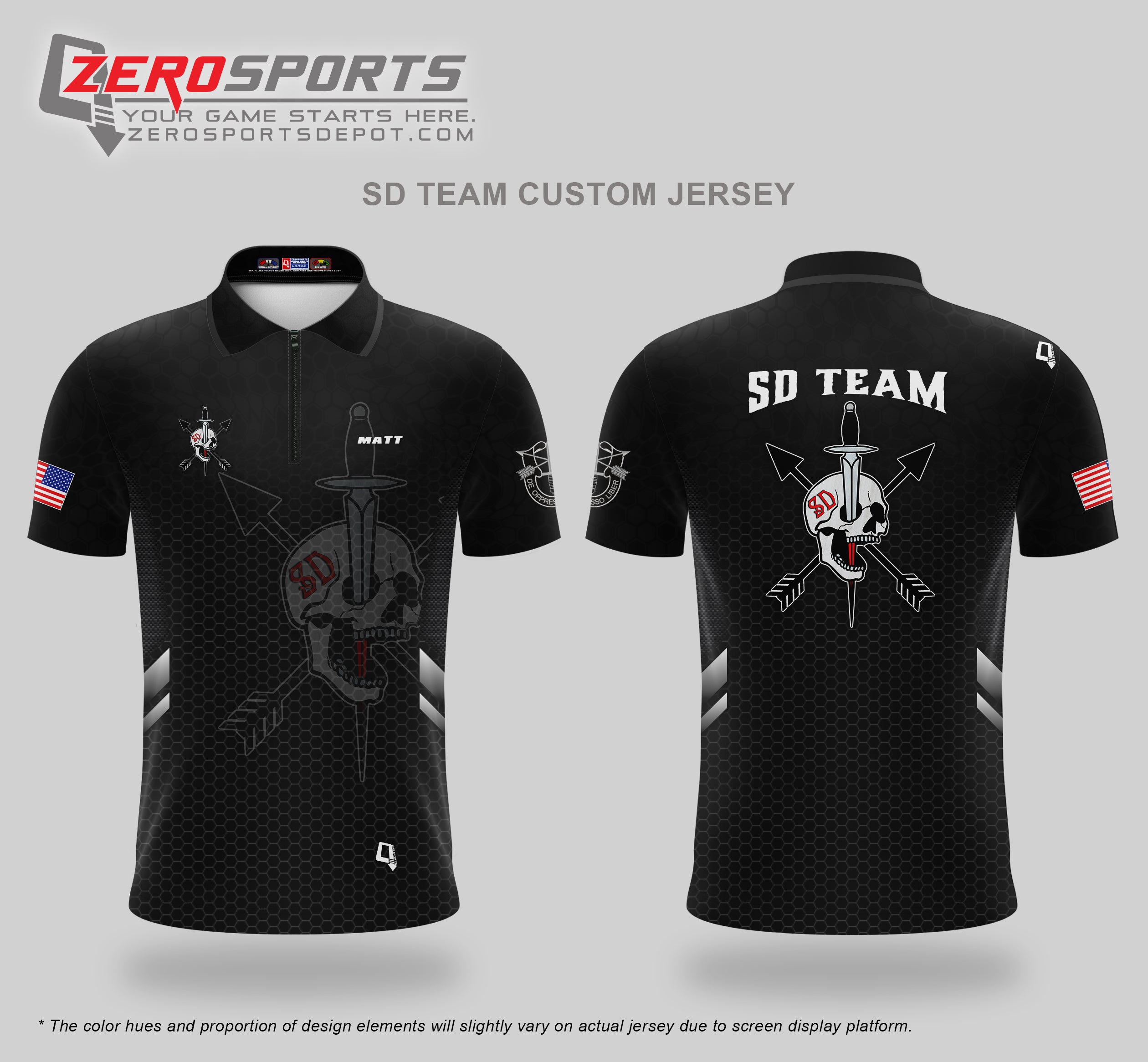 2025 SD Team Jersey (Black)