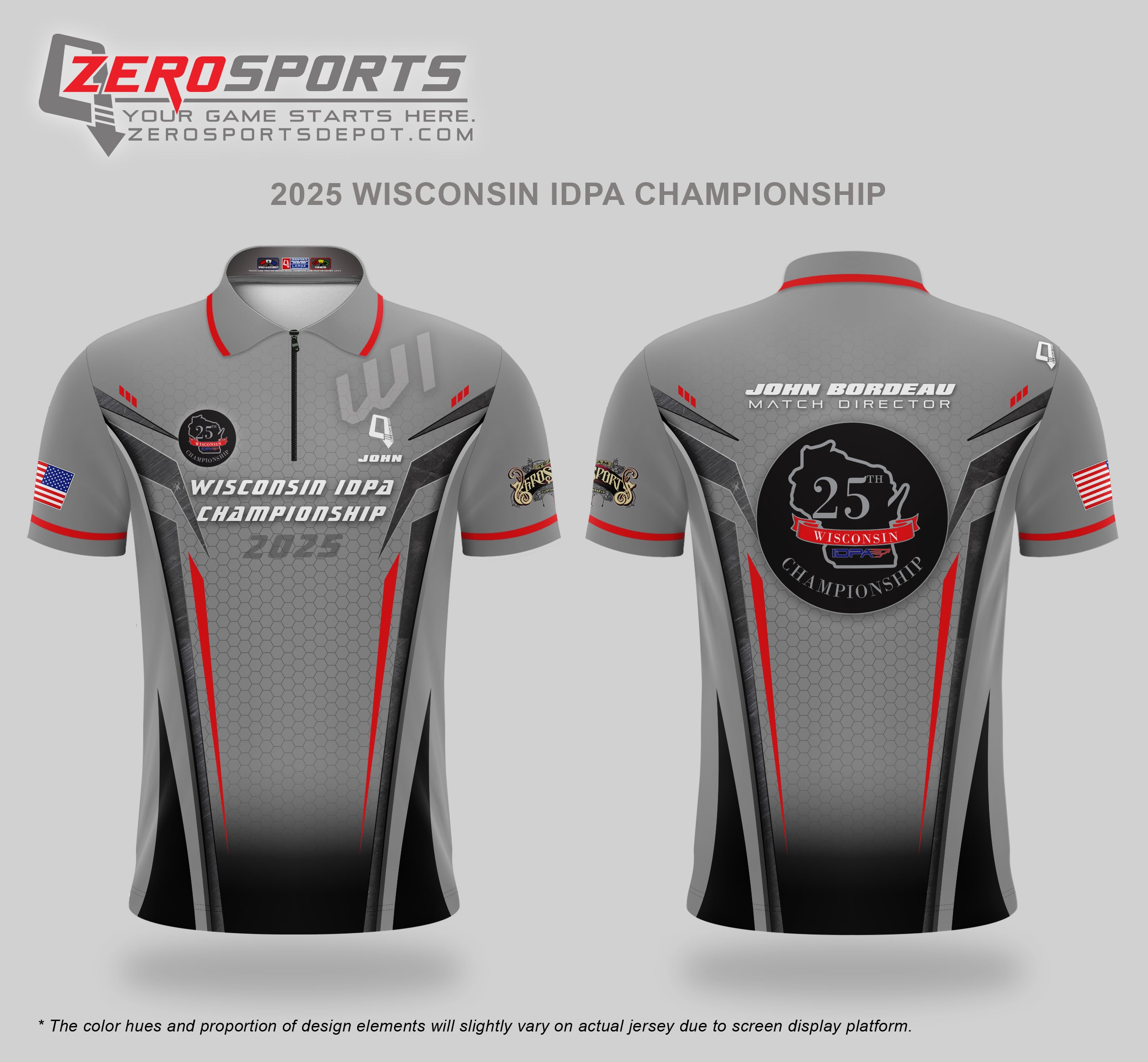 2025 Wisconsin State IDPA Championship Match Jersey