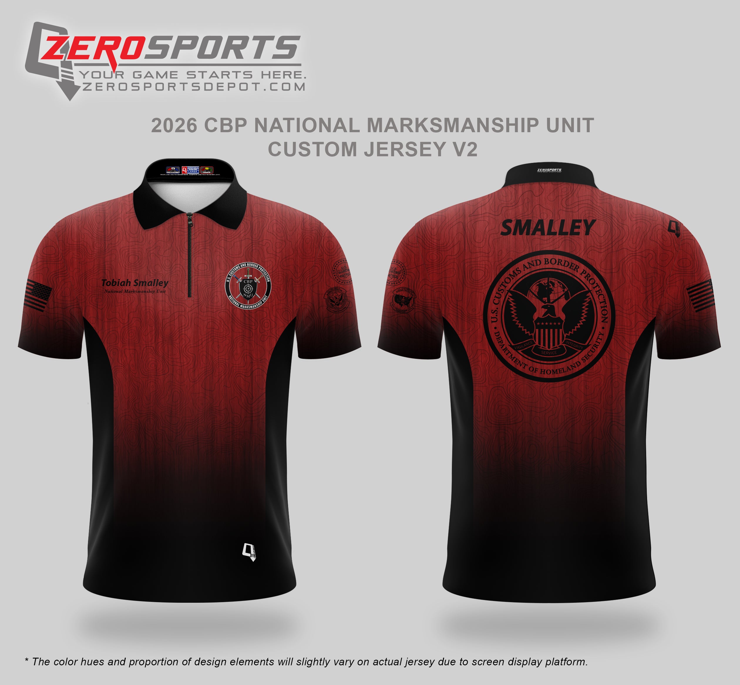 2026 CBP - National Marksmanship Unit Custom Jersey Project Bundle (84pcs)