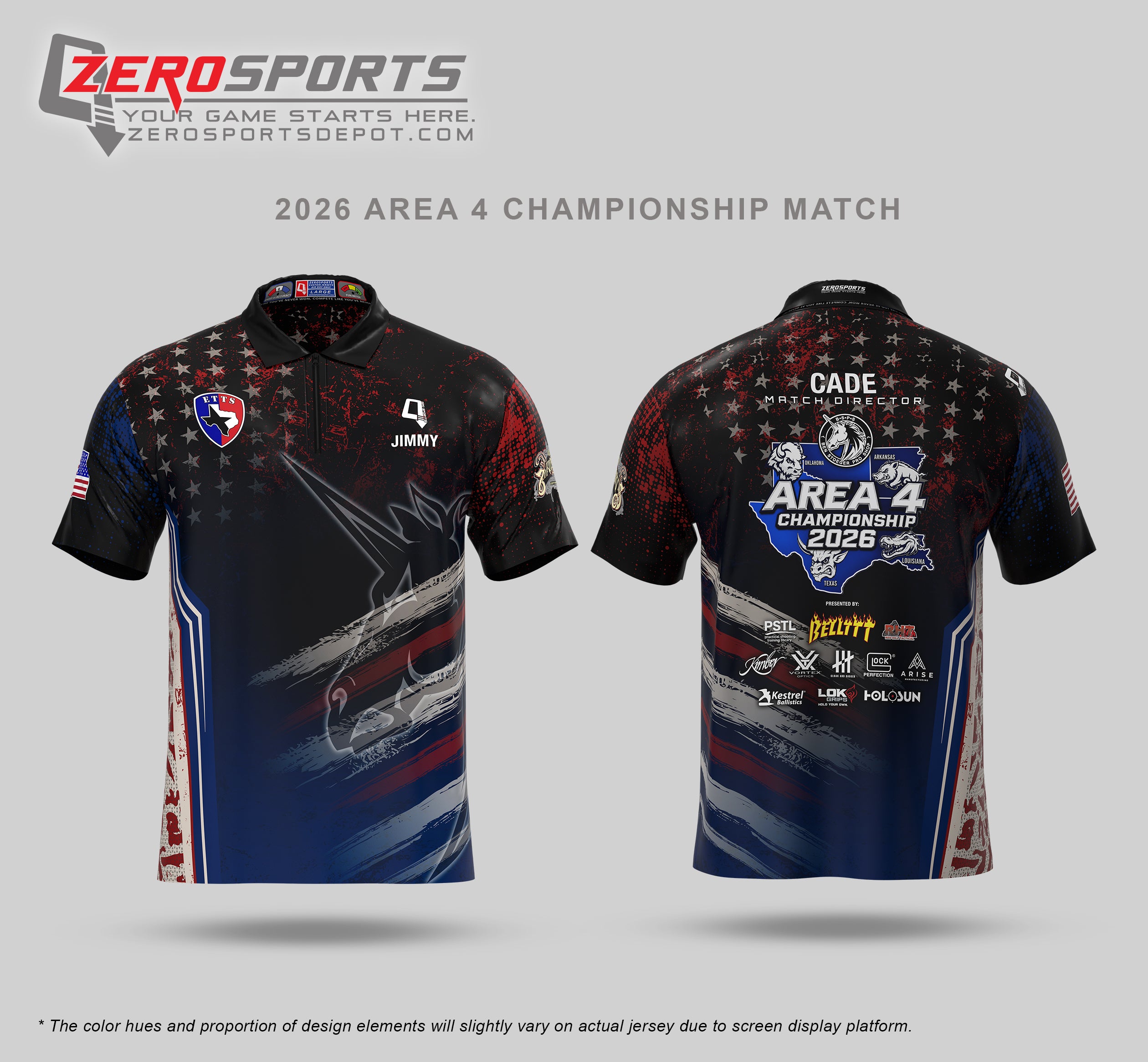 2026 Area 4 Championship Match Jersey