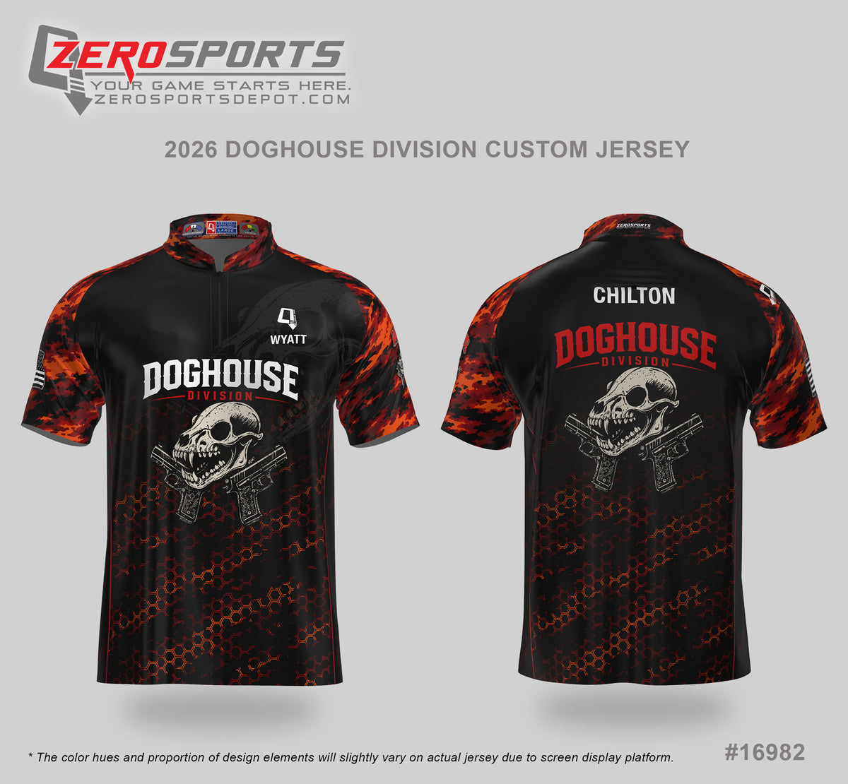 2026 Doghouse Division Custom Jersey