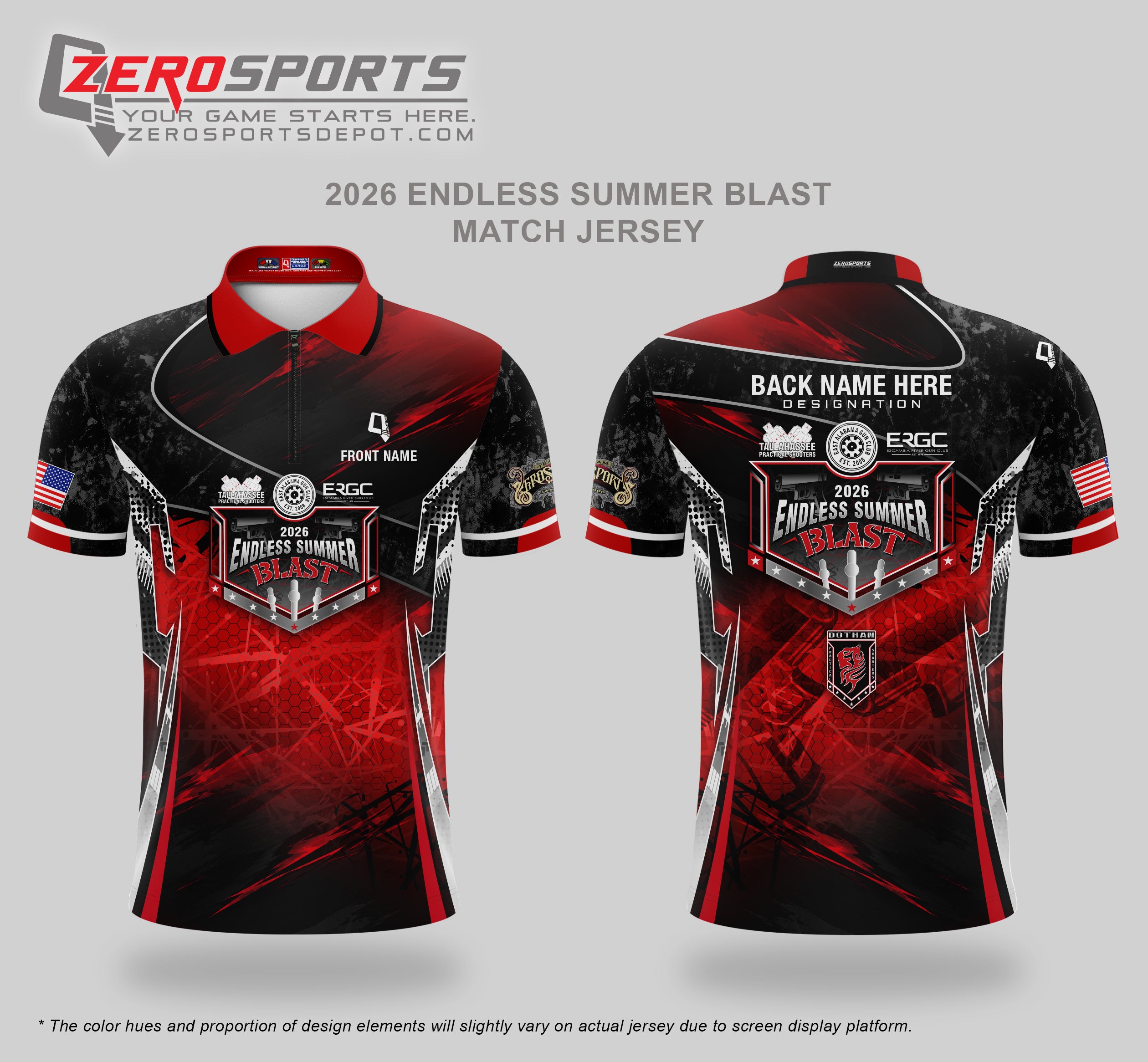 2026 Endless Summer Blast Match Jersey
