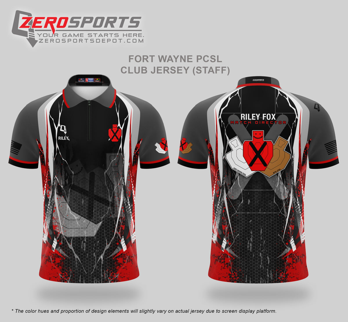 Fort Wayne PCSL 2026 Match Staff Jerseys Project Bundle (25pcs)