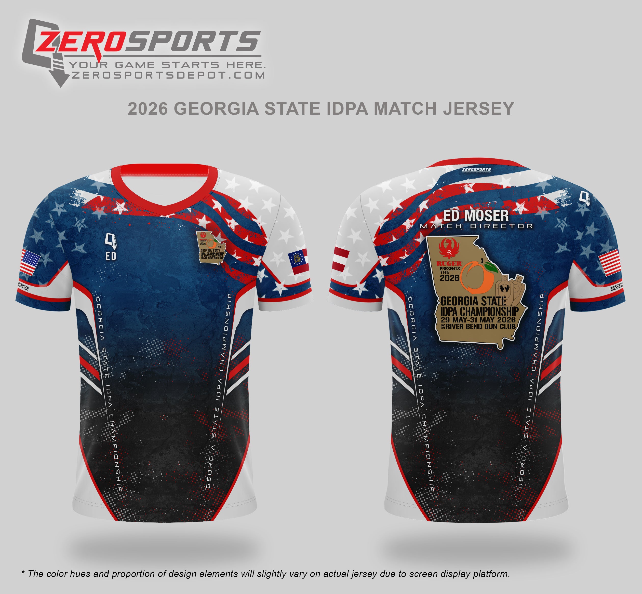 2026 Georgia State IDPA Championship Match Jersey (Past Match)