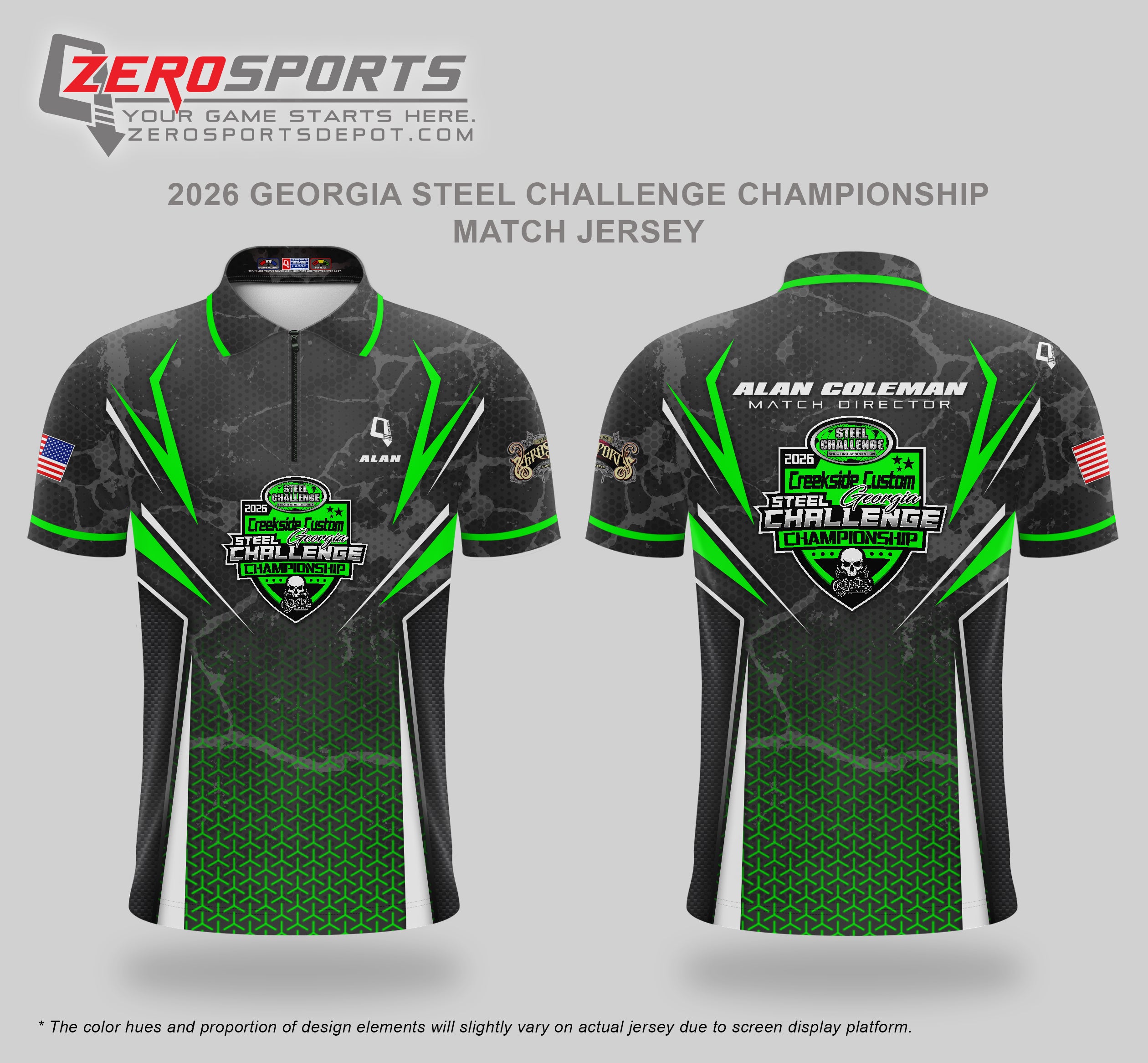 2026 Creekside Custom Georgia Steel Challenge Championship Match Jersey