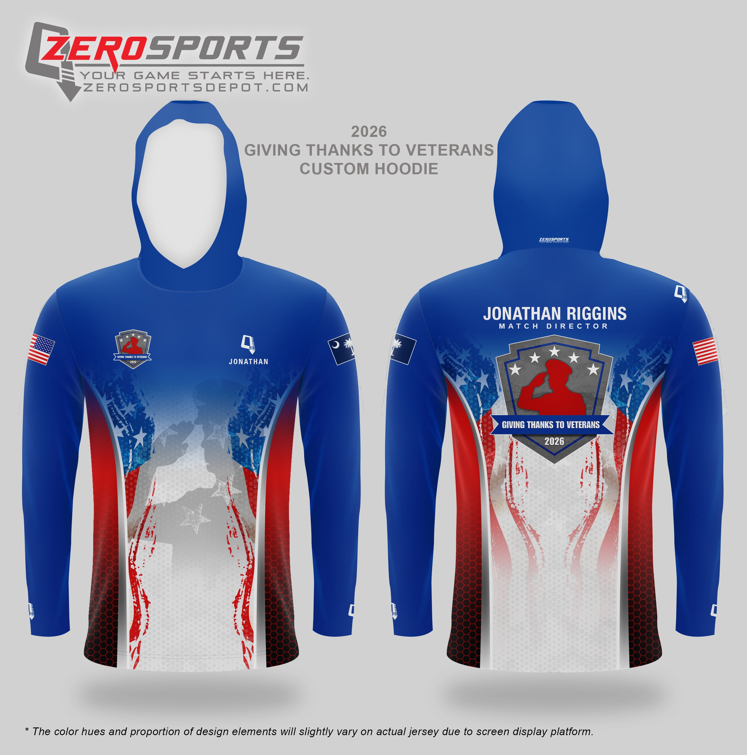 2026 Giving Thanks to Veterans Charity Match Jersey