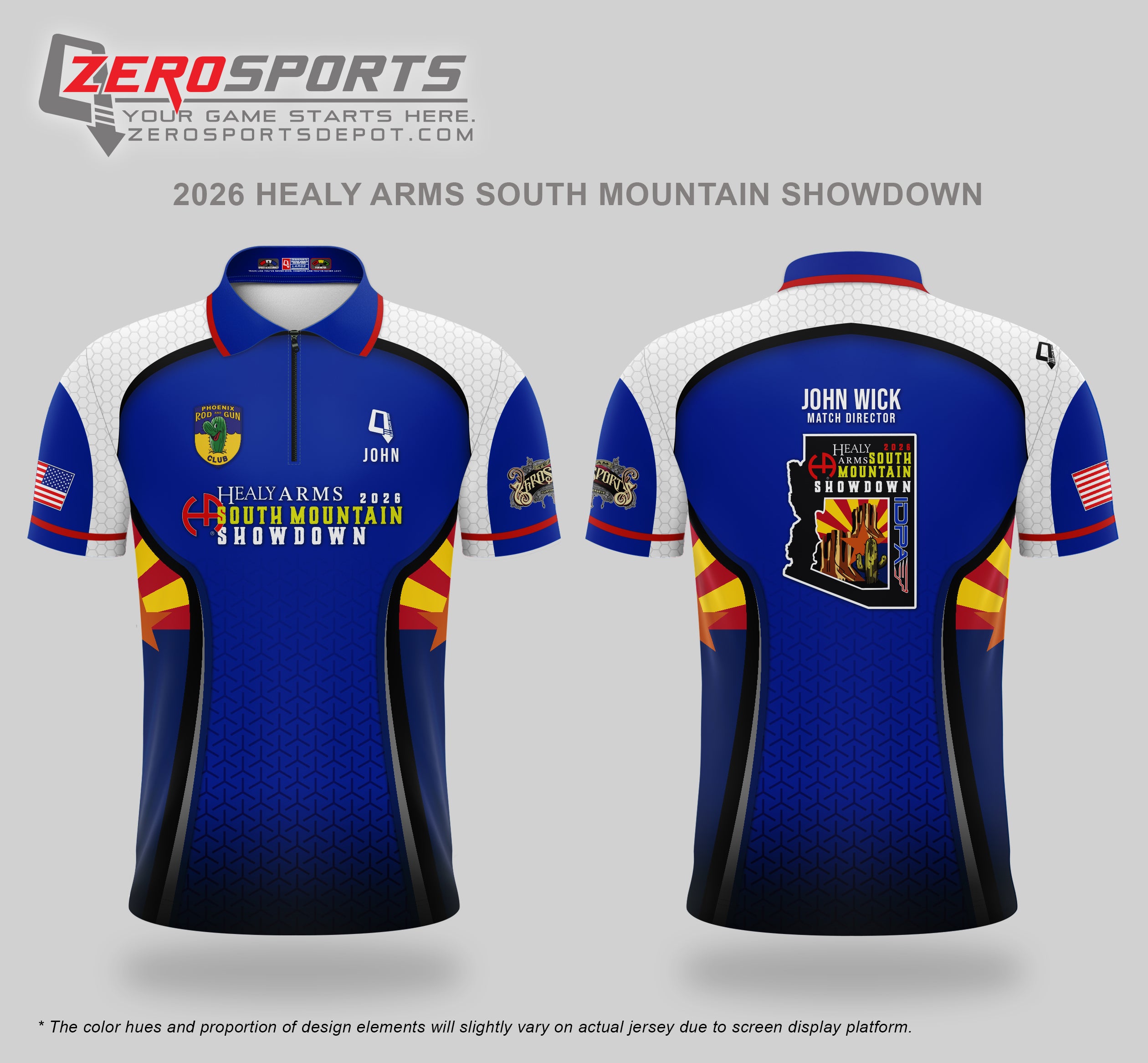 2026 Healy Arms South Mountain Showdown Match Jersey