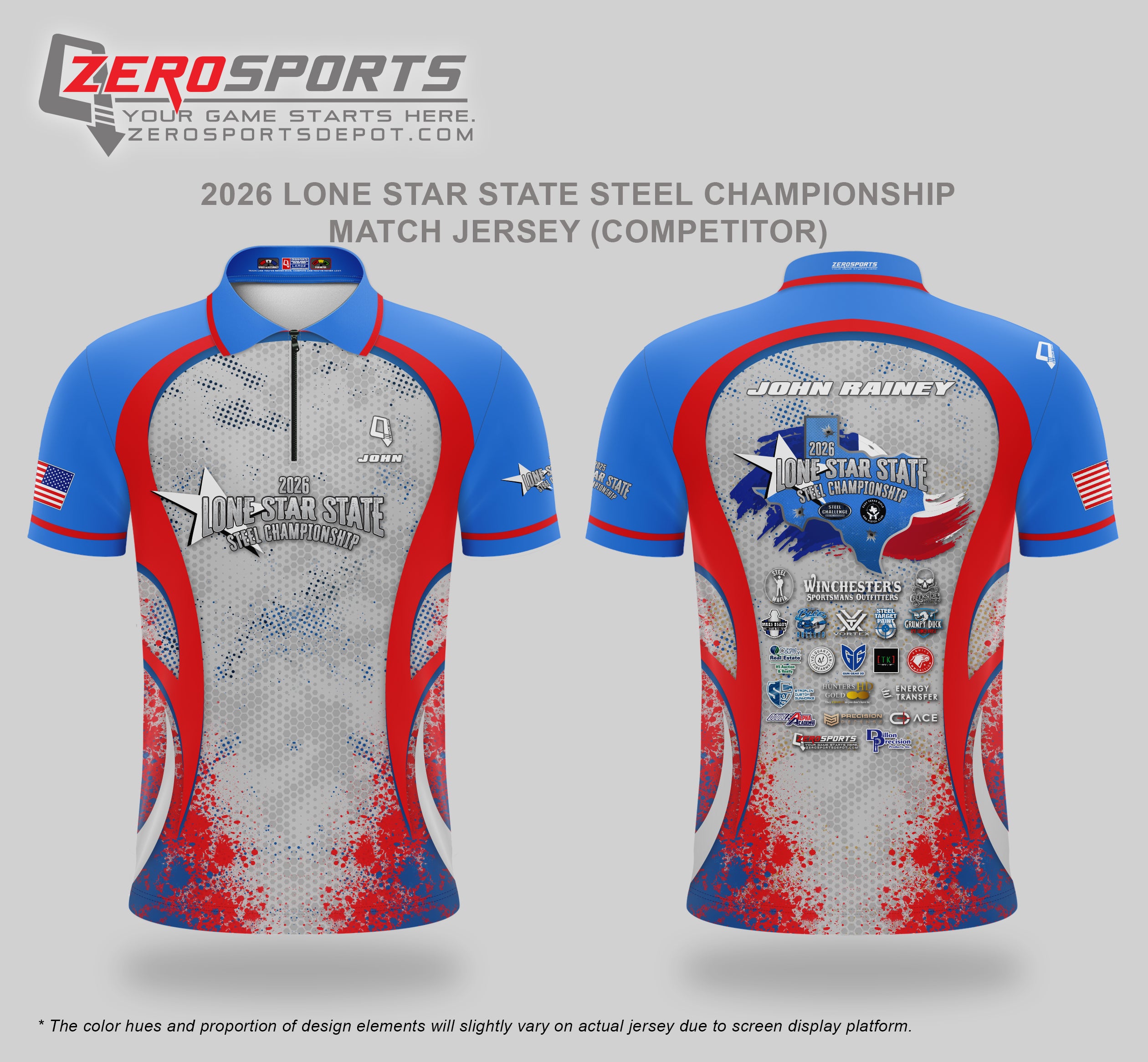 2026 Lone Star State Steel Championship Match Jersey
