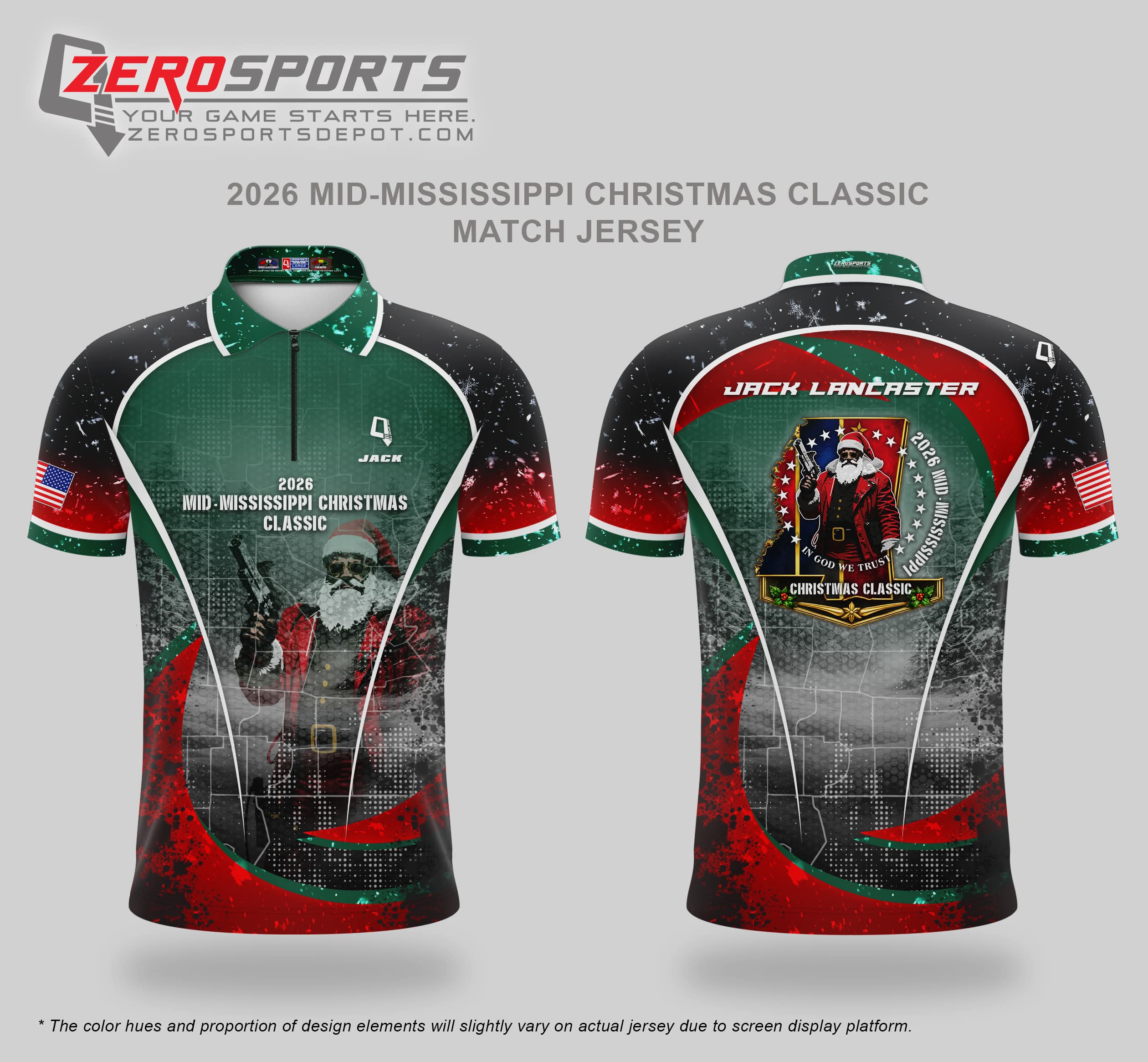 Mid Mississippi Christmas Classic 2026 Match Jersey
