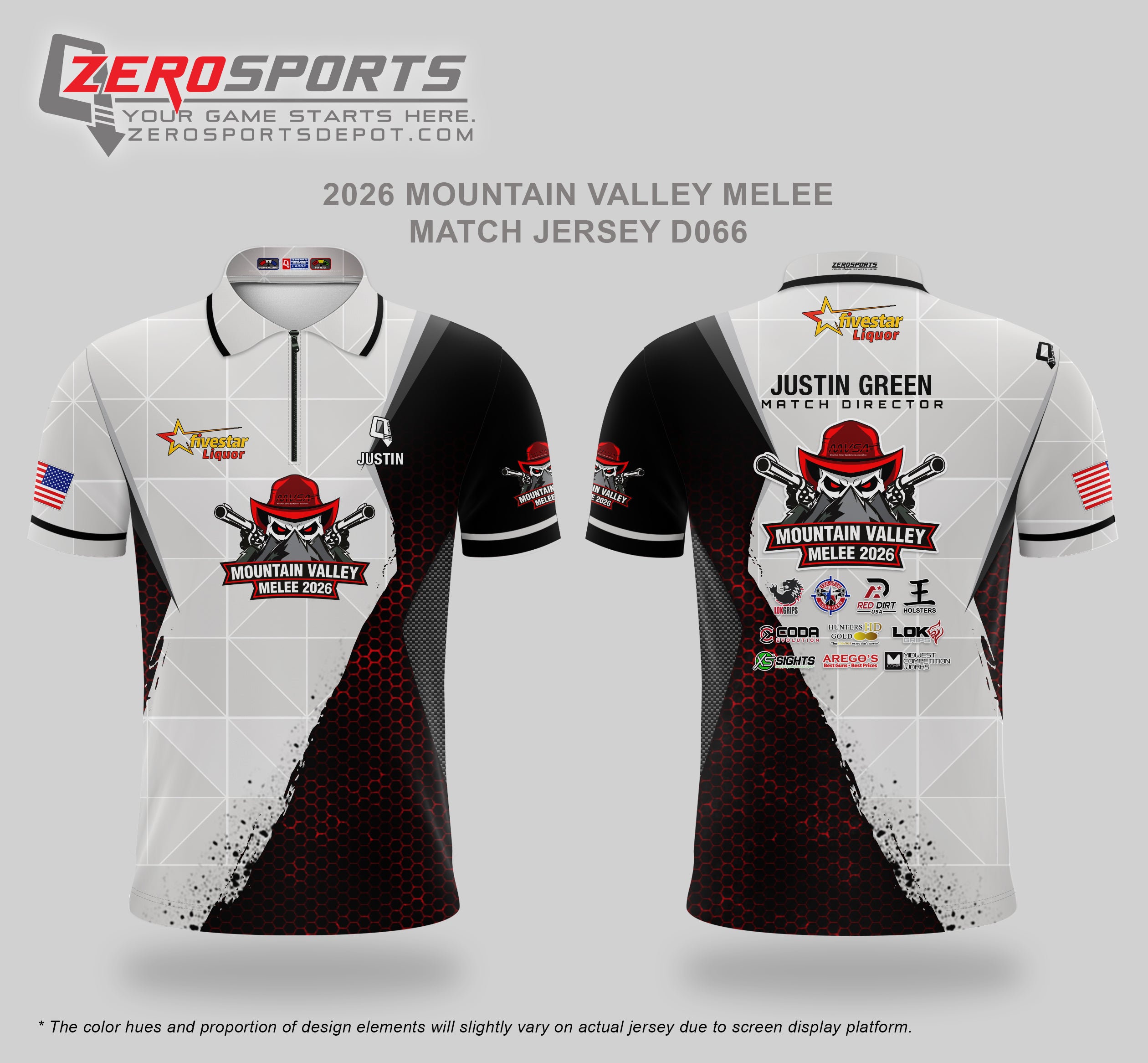 2026 MVSA Mountain Valley Melee Regional Match Jersey