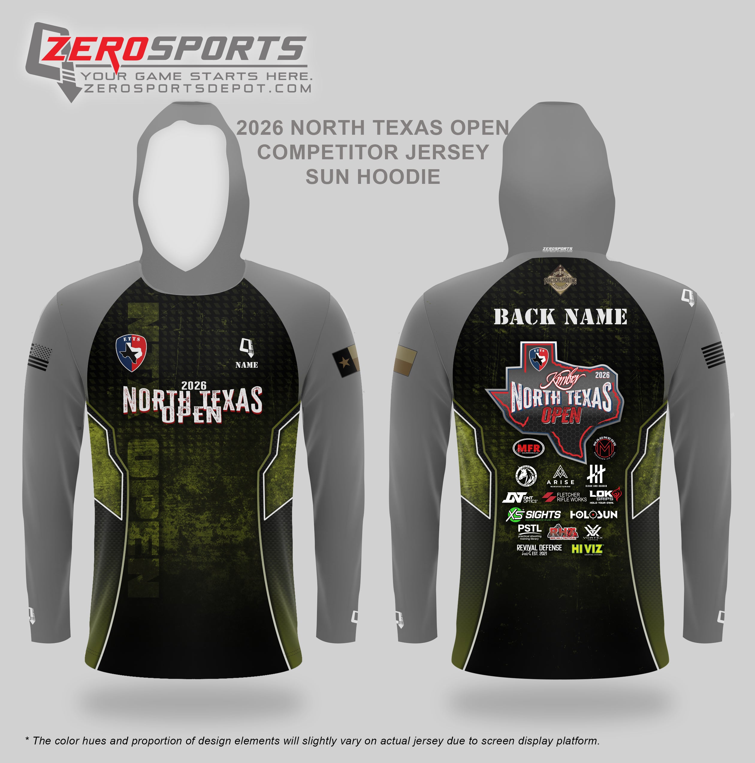 Kimber 2026 North Texas Open Match Jersey