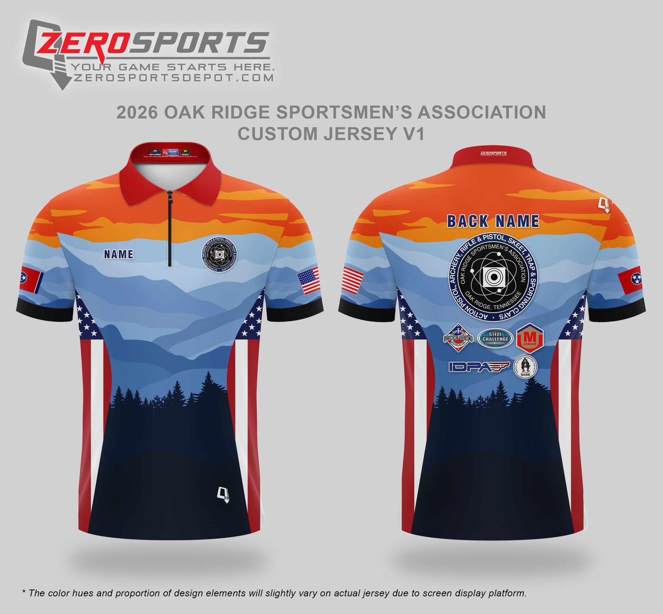 2026 Oak Ridge Sportsmen's Association Club Jersey