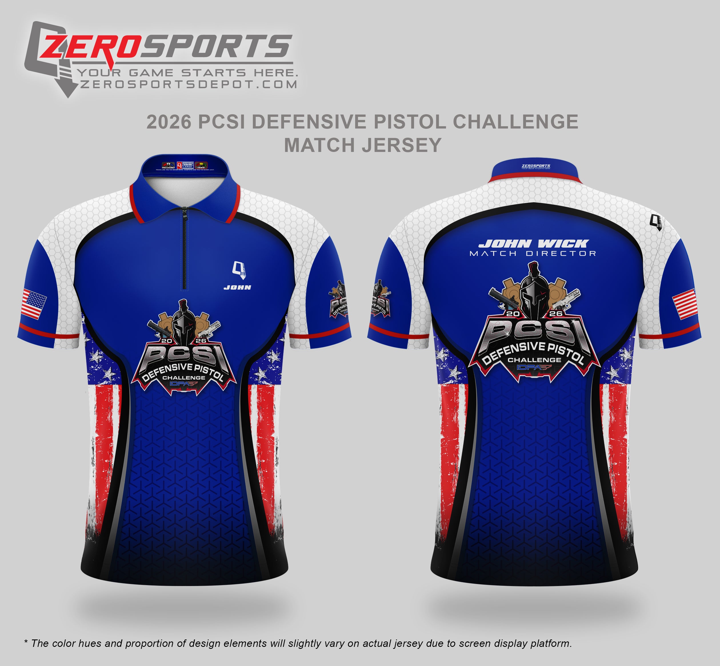 2026 PCSI Defensive Pistol Challenge Presented by BELT Match Jersey