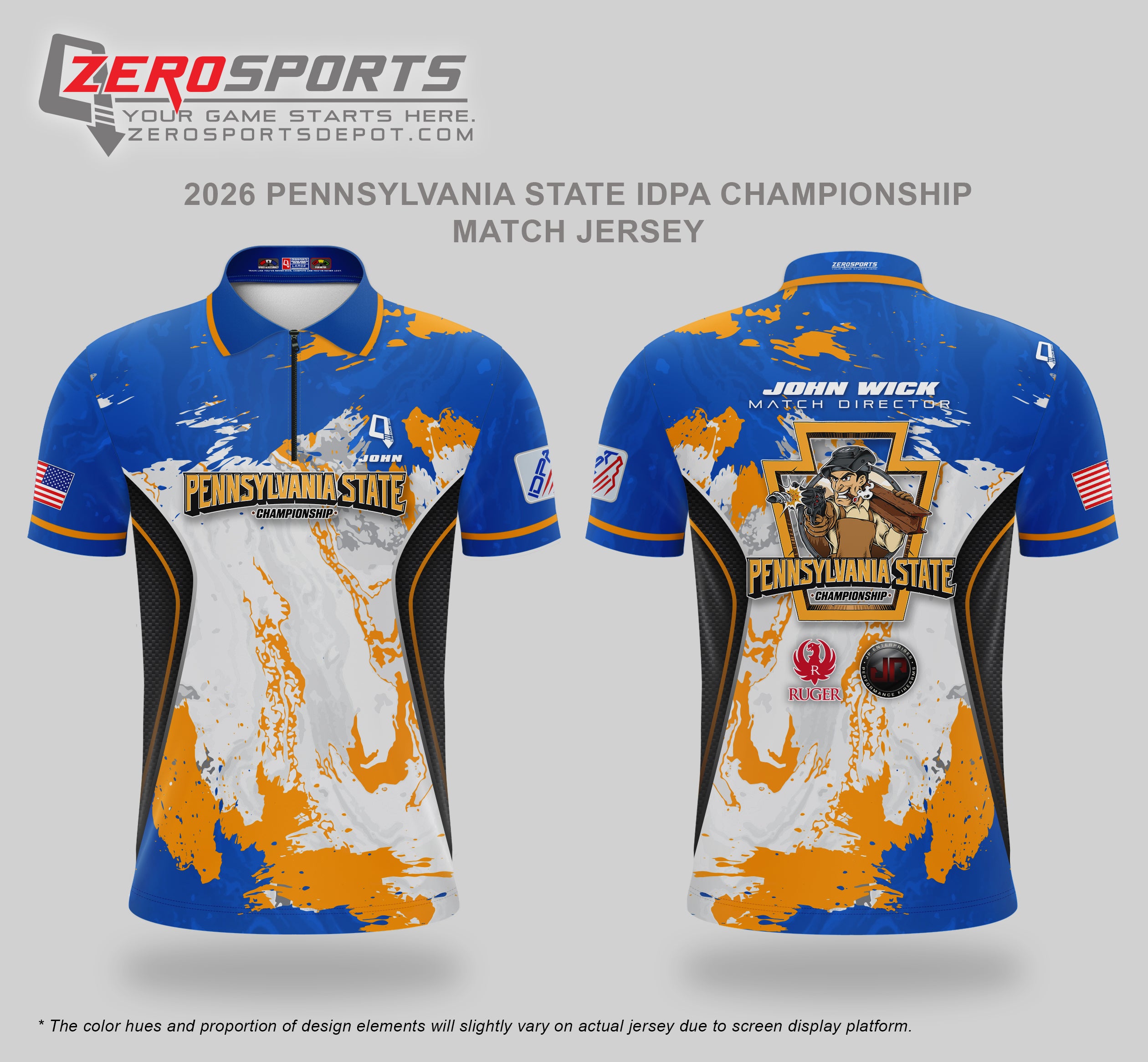 2026 Pennsylvania State IDPA Championship Match Jersey