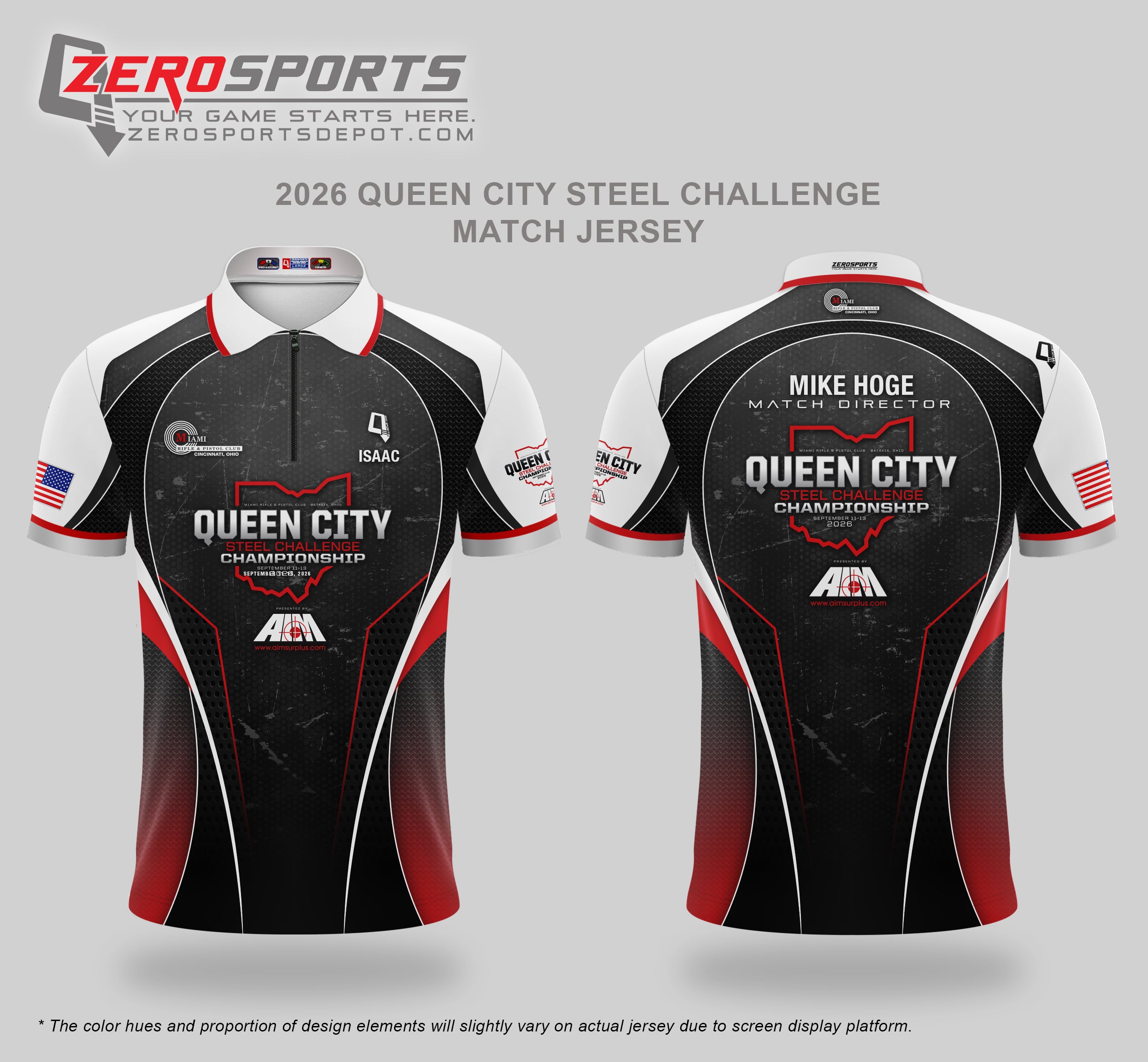 2026 Queen City Steel Challenge Championship Presented by AimSurplus Match Jersey