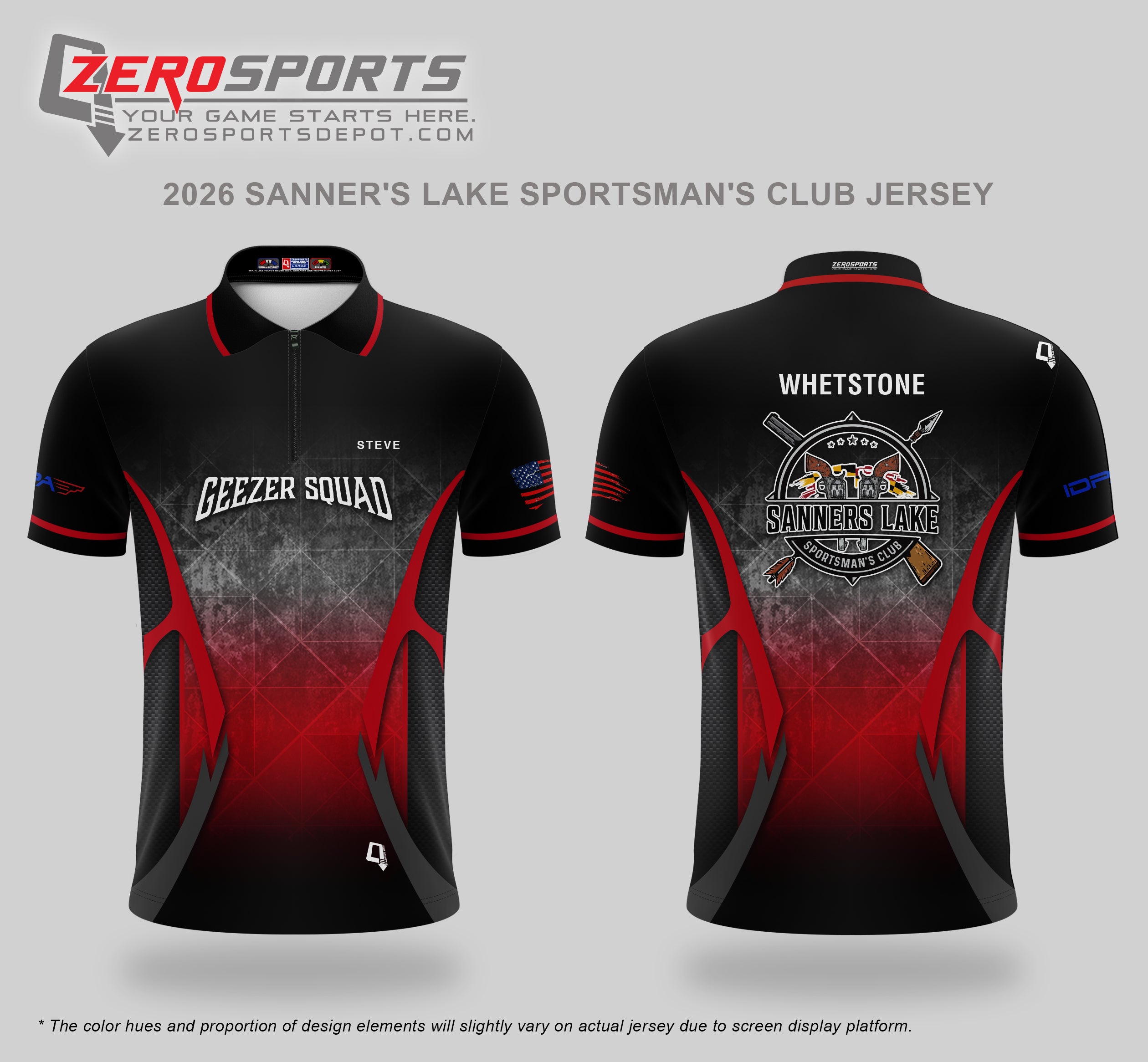 2026 Sanner's Lake Sportsman's Club Jersey