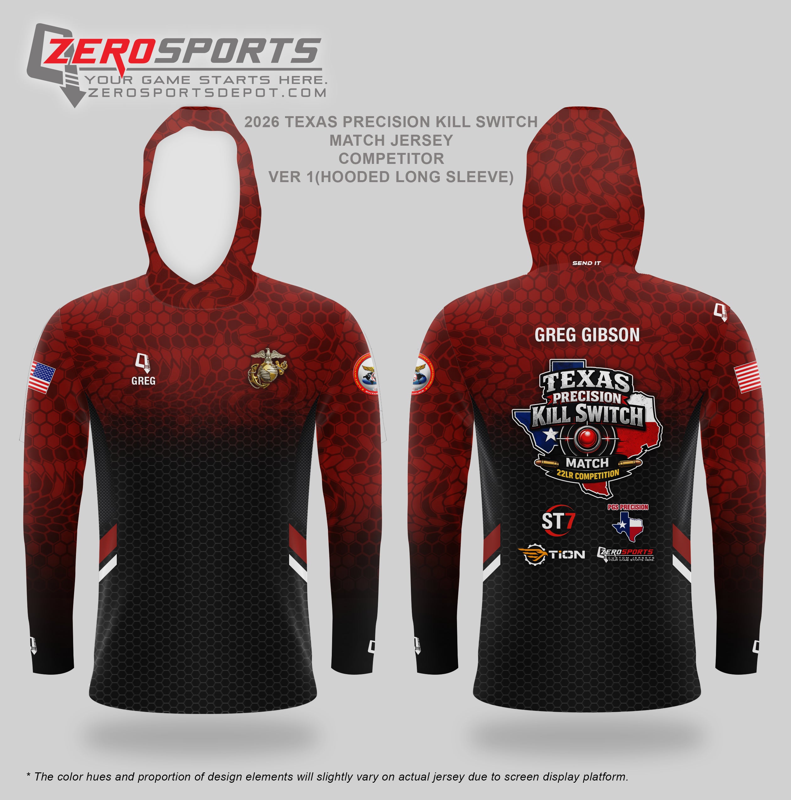 2026 Texas Precision Kill Switch Match Jersey