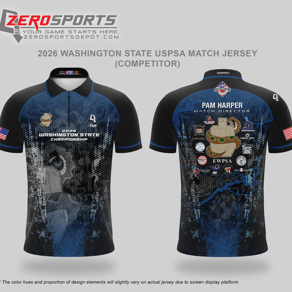 2026 Washington State USPSA Championship Match Jersey (Past Match)