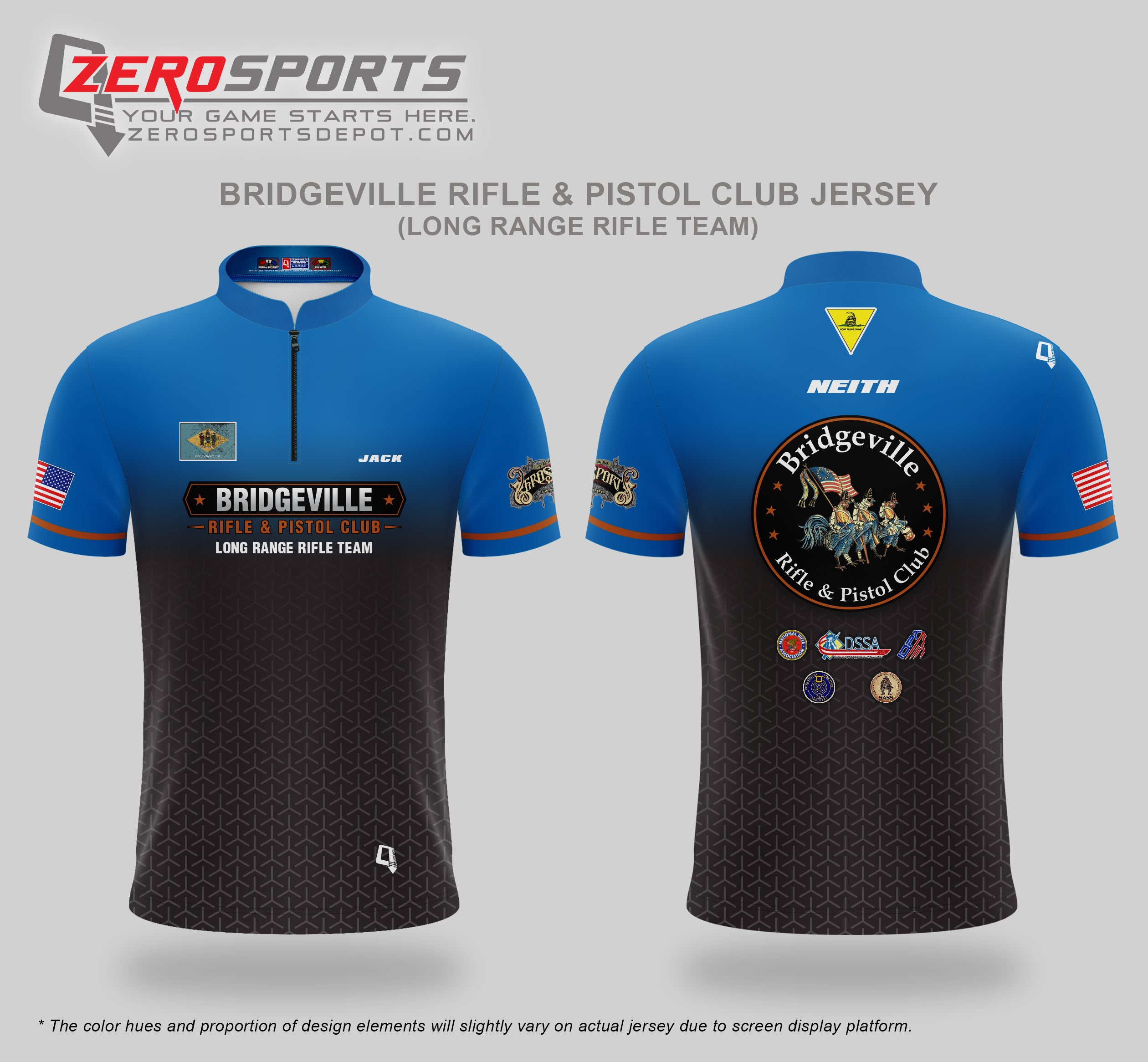 Bridgeville Rifle and Pistol Club - Long Range Rifle Team Jersey