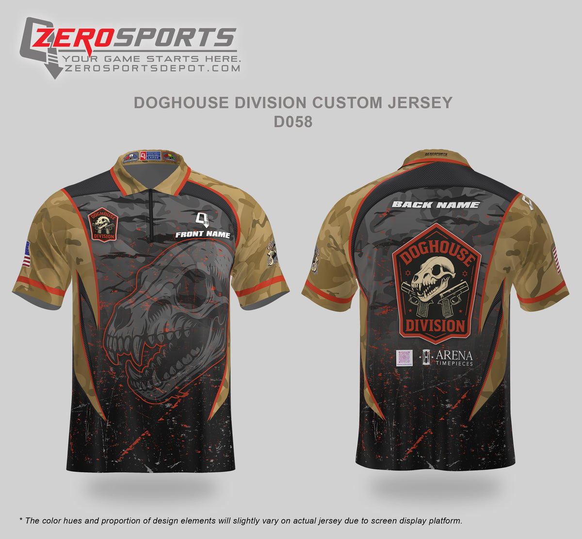 Doghouse Division Custom Jersey