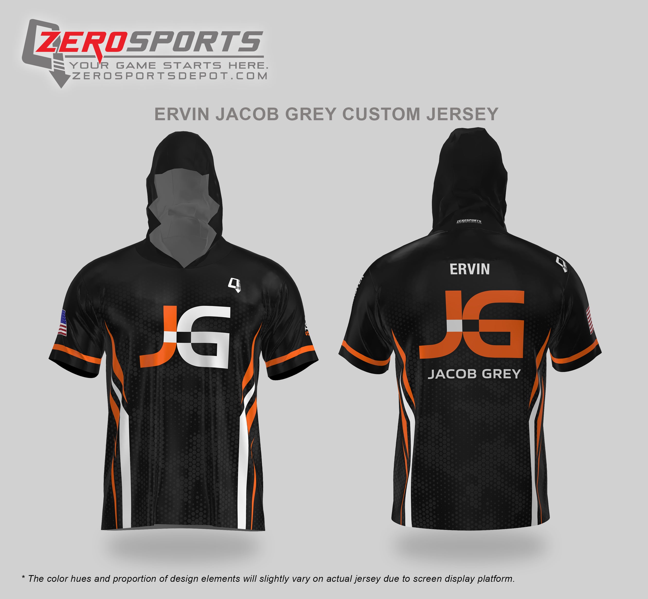 Jacob Grey Custom Jersey