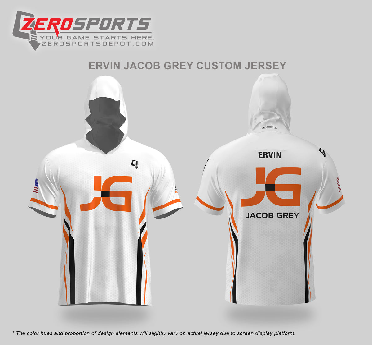 Jacob Grey Custom Jersey