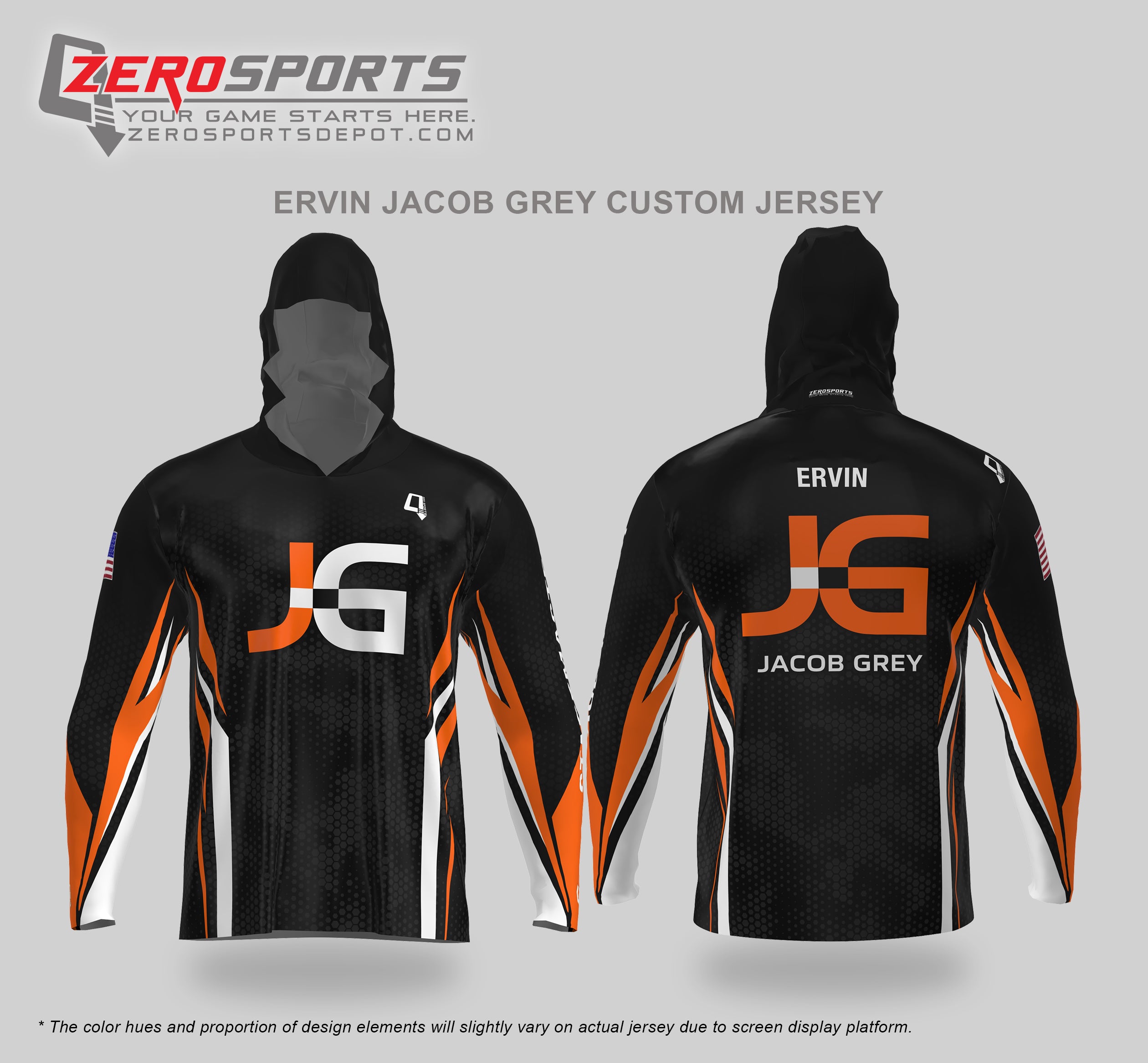 Jacob Grey Custom Jersey