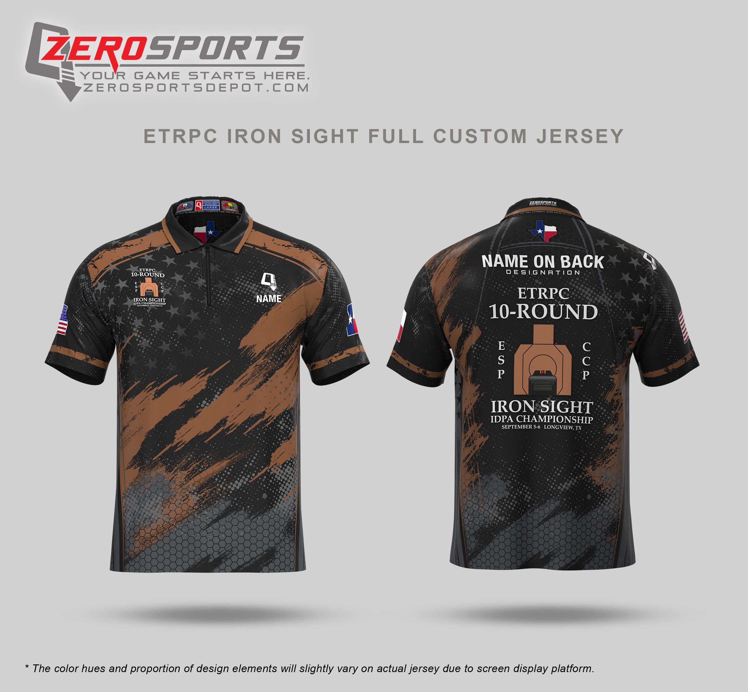 2026 ETRPC 10-Round Iron Sight Championship Match Jersey