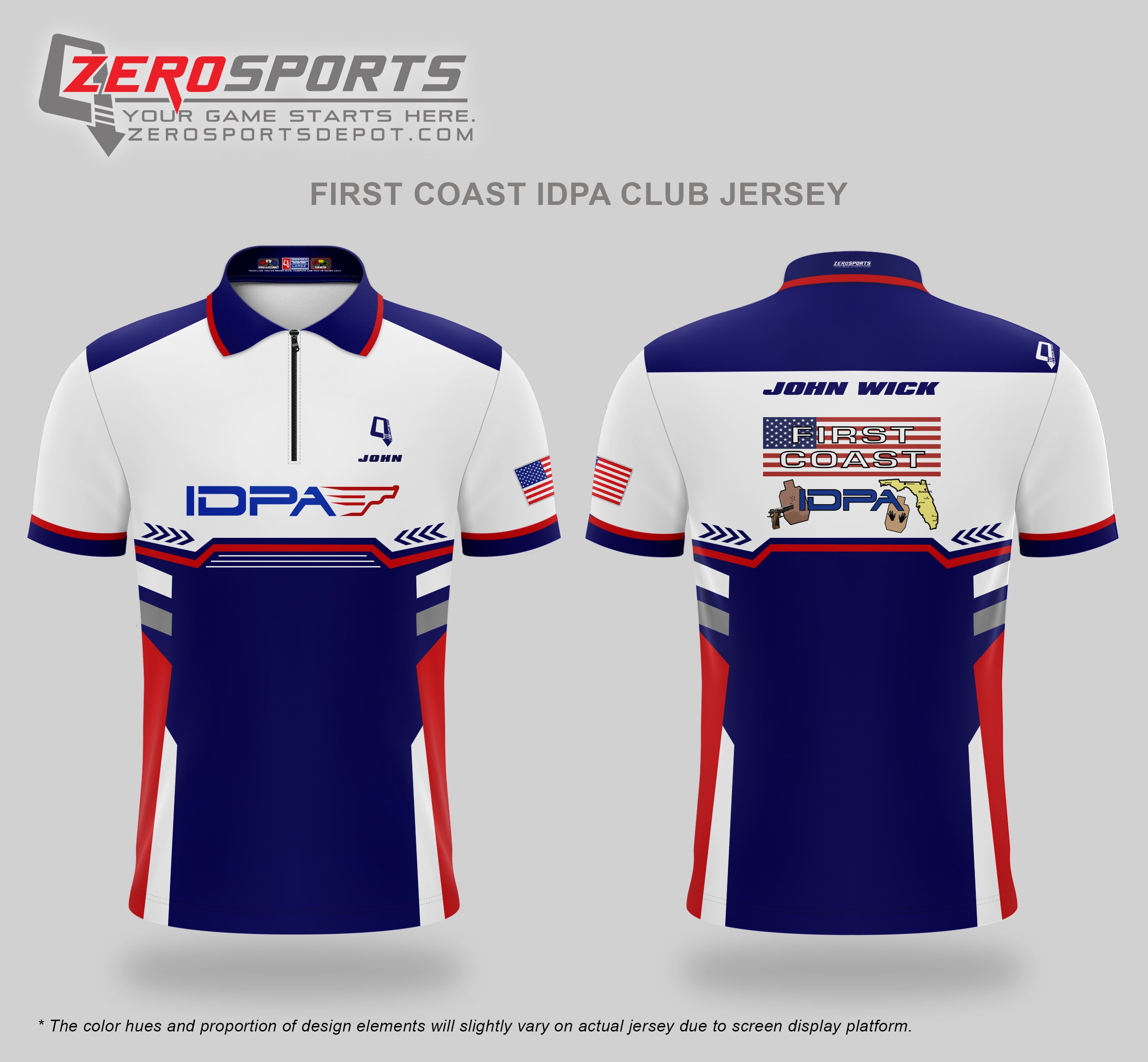 First Coast IDPA Club Jersey