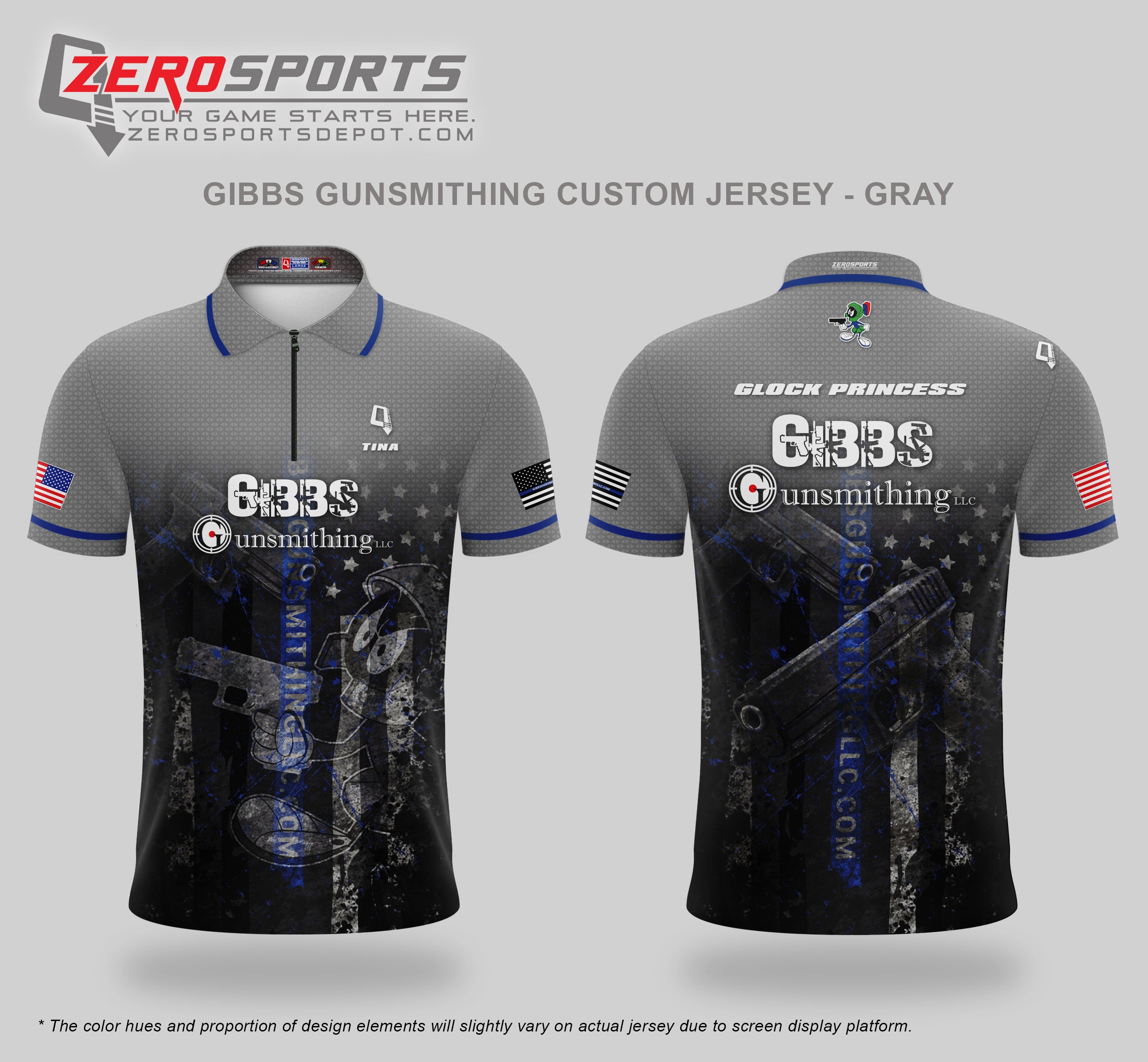 Gibbs Gunsmithing Custom Jerseys Project Bundle 2nd Order (3pcs)