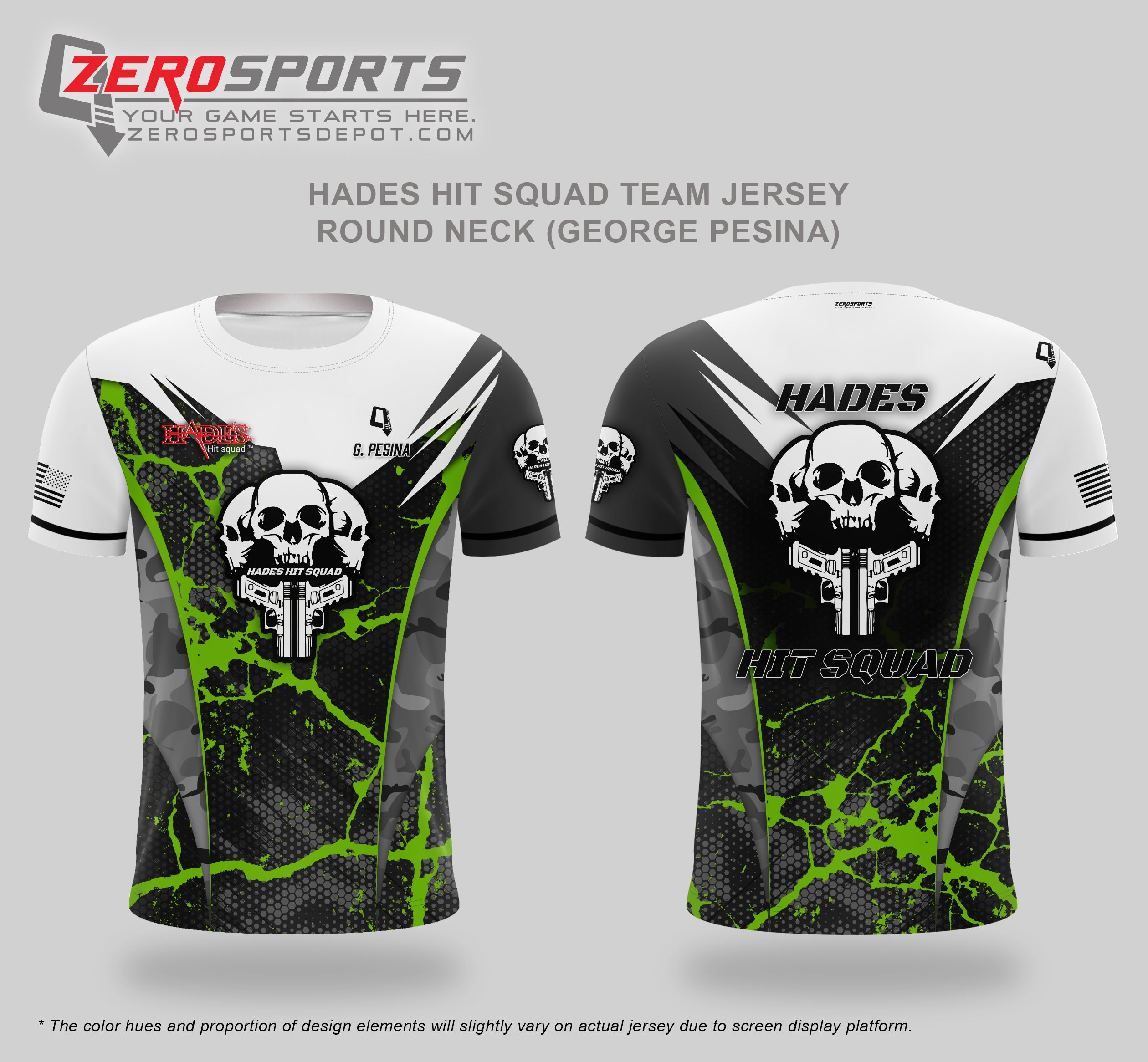 B. Marshall - Hades Hit Squad Custom Jerseys (2pcs)