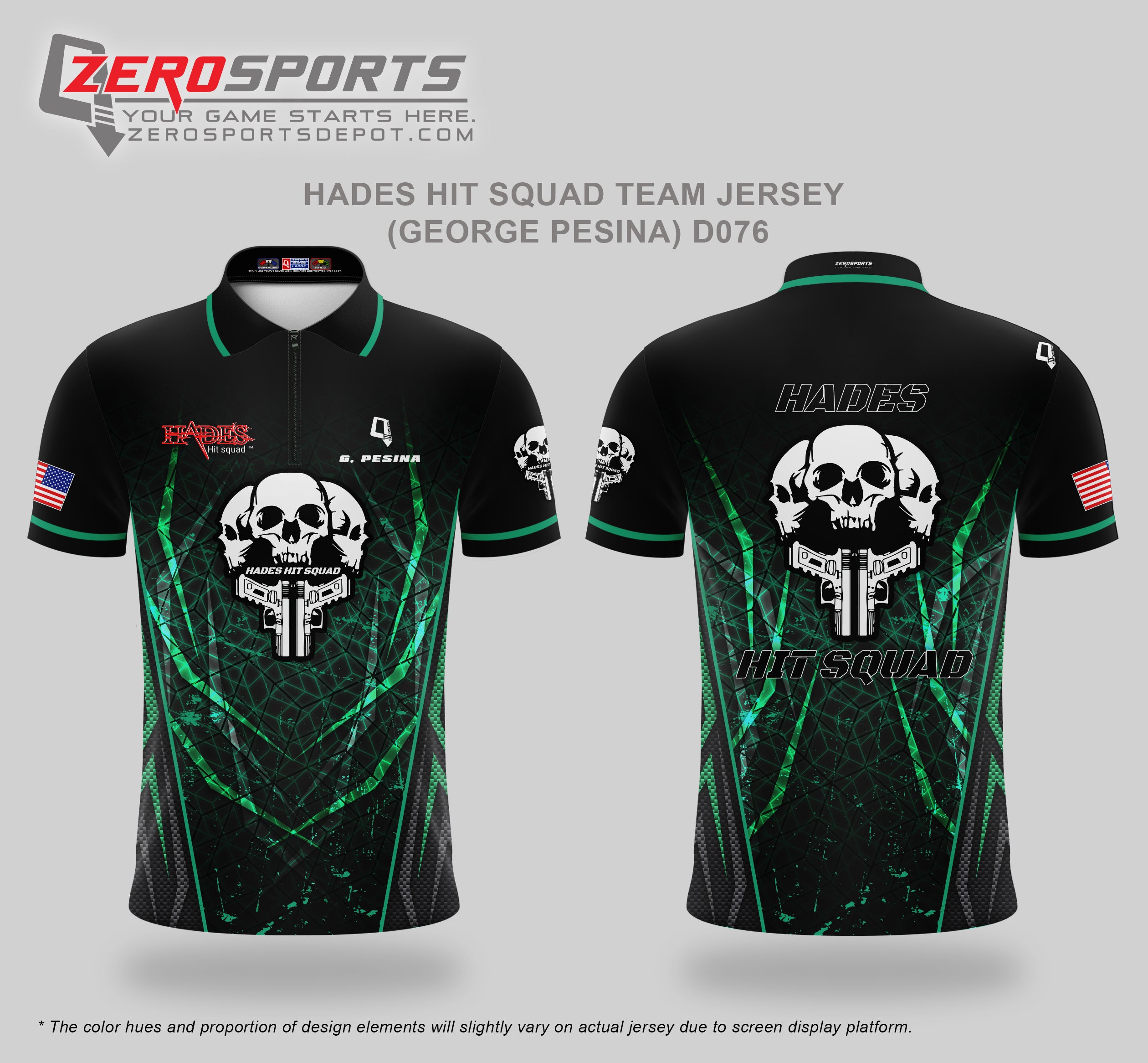 B. Marshall - Hades Hit Squad Custom Jerseys (2pcs)