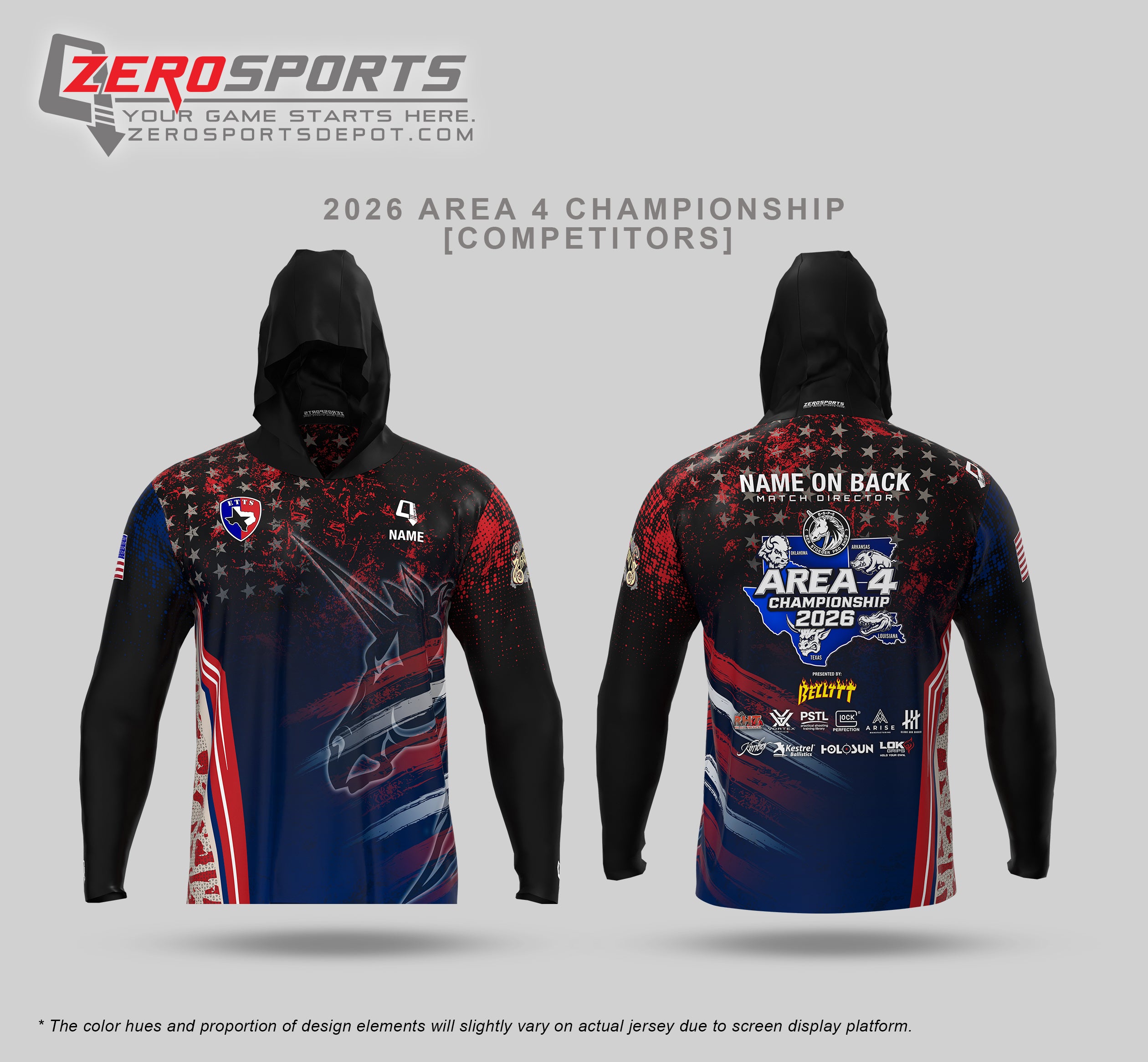 Ben Stoeger Pro Shop 2026 Area 4 Championship presented by BELT Match Jersey