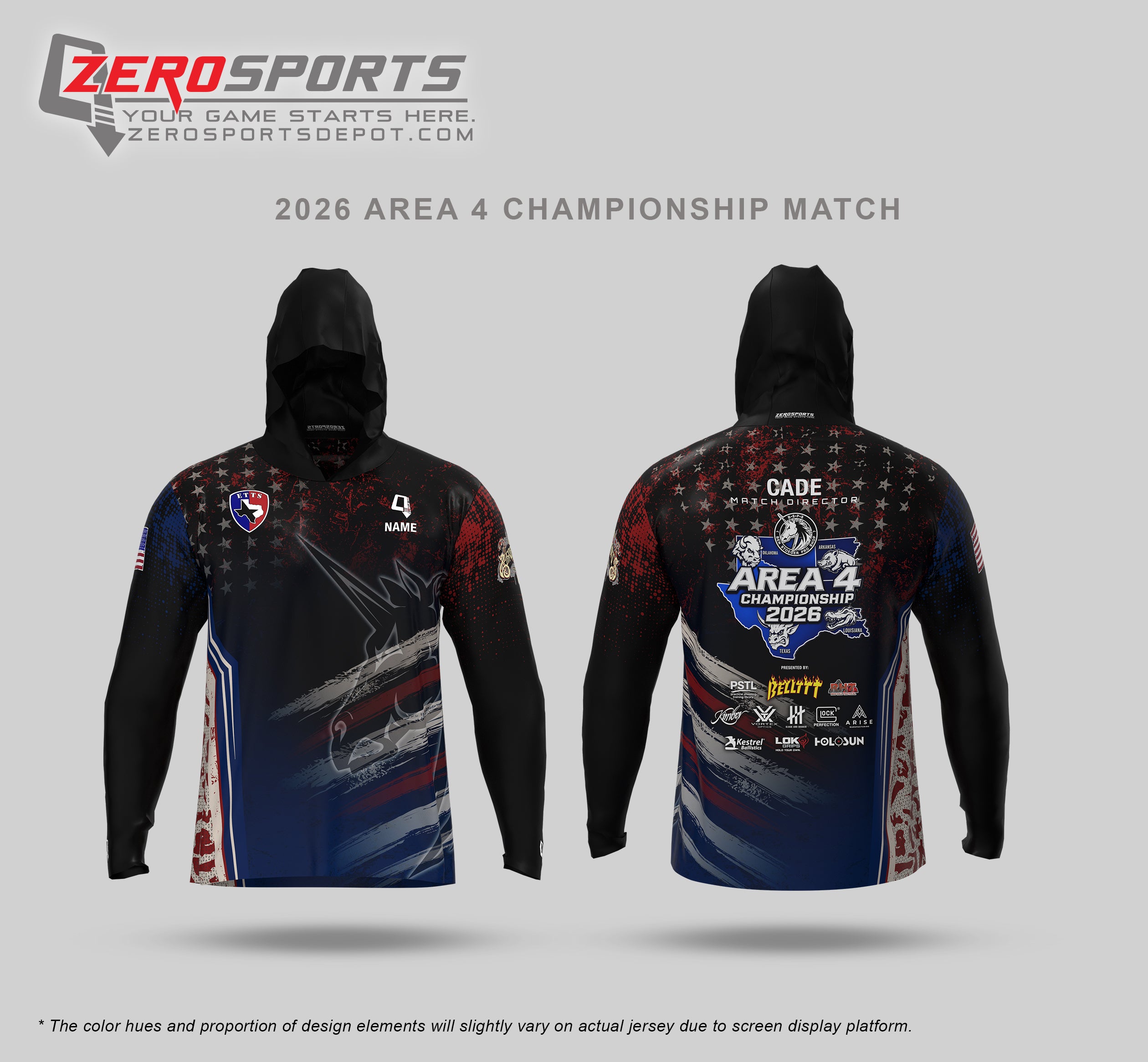 2026 Area 4 Championship Match Jersey