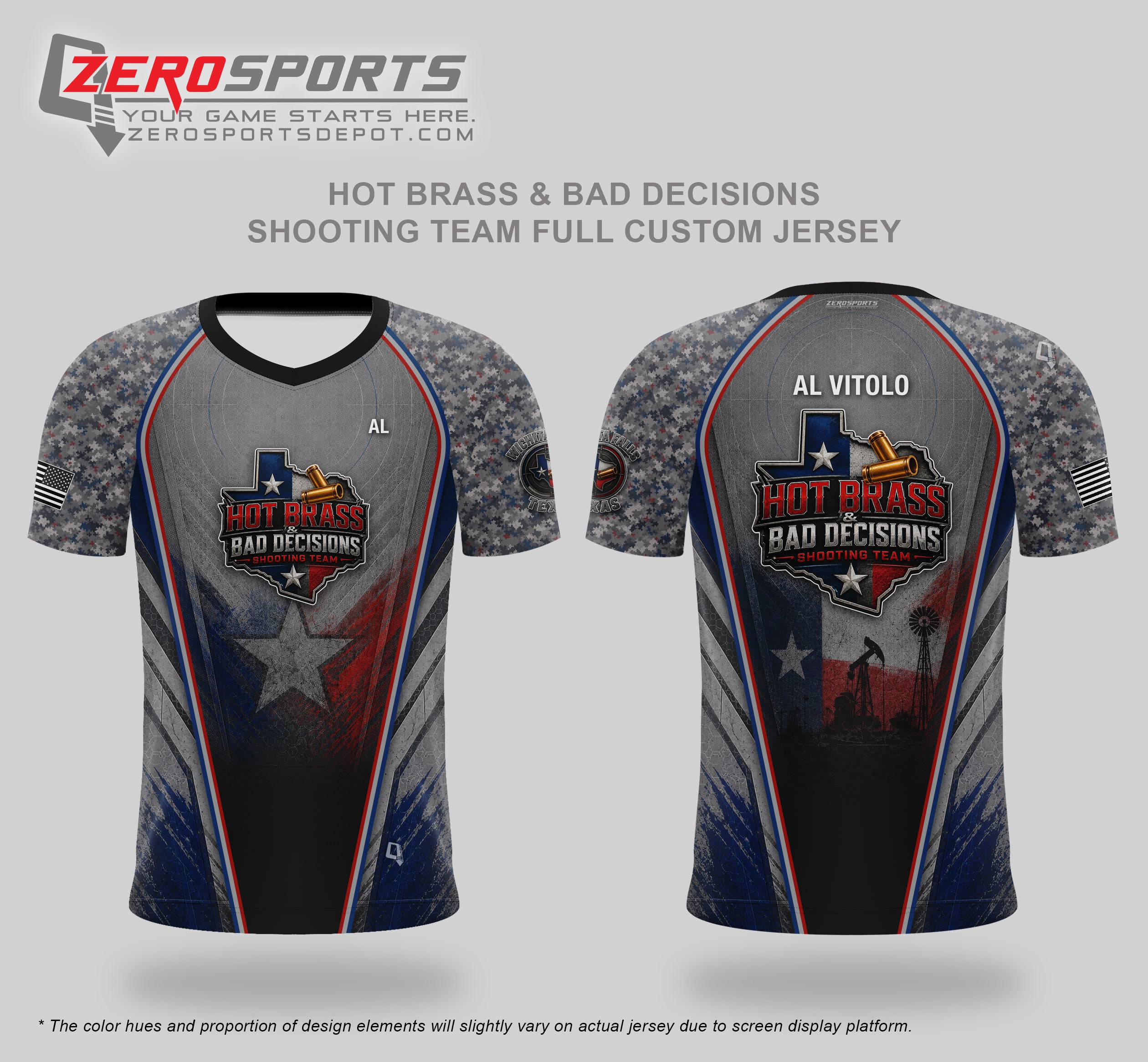 Hot Brass & Bad Decisions Shooting Team Jersey
