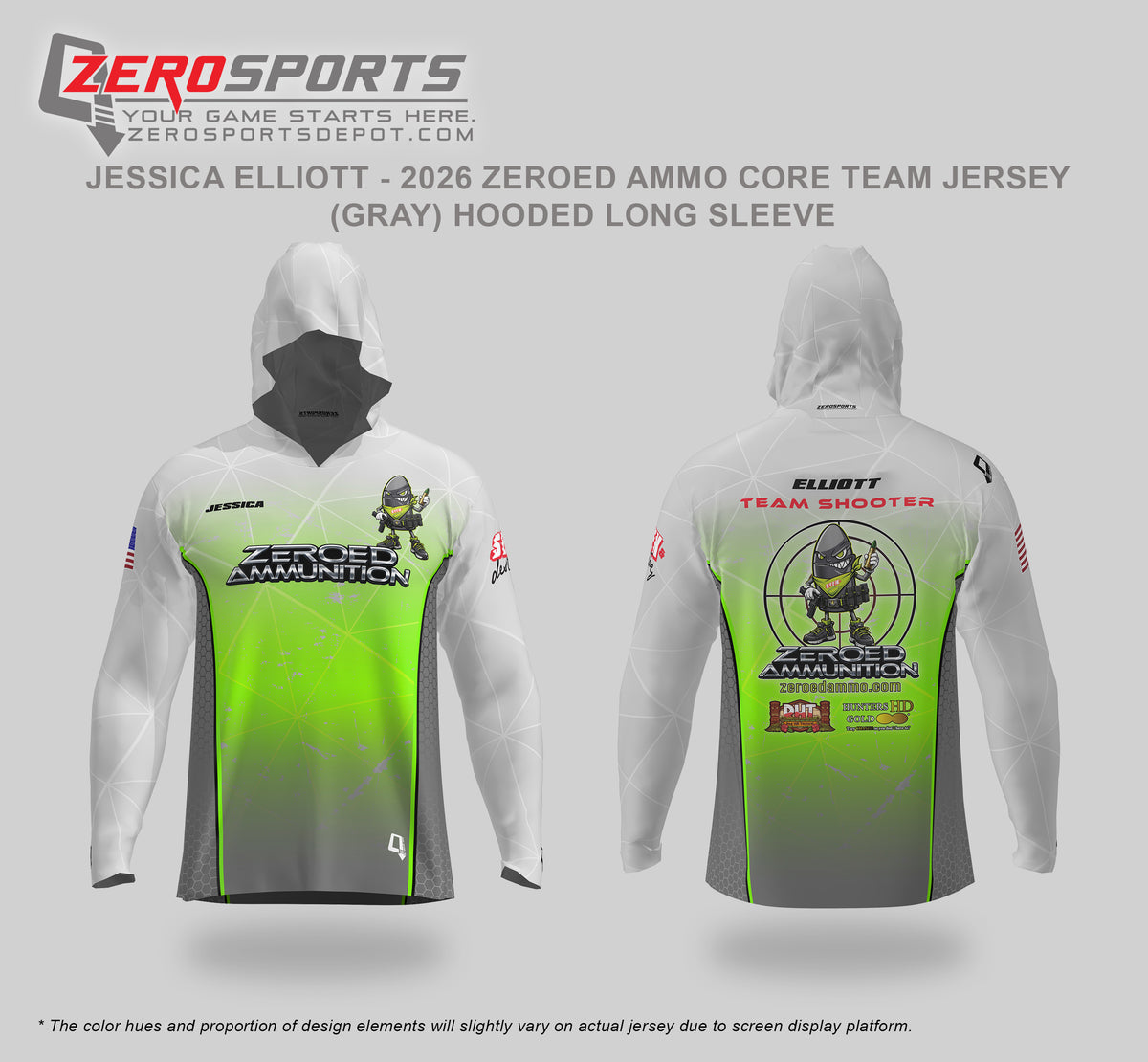 J. Elliott - 2026 Zeroed Ammo Core Team Jersey (XL/Reg)