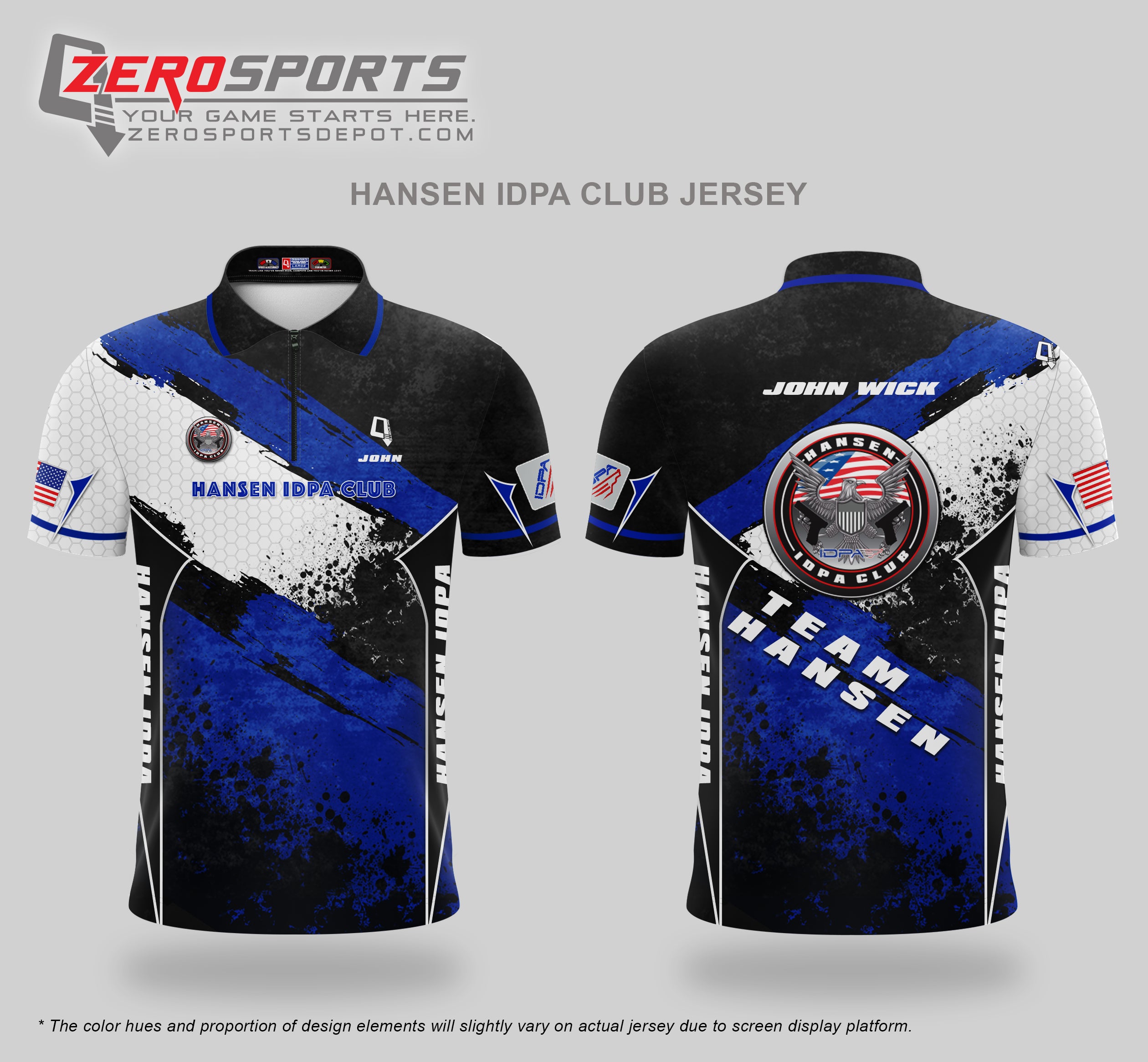 Hansen IDPA Club Jersey