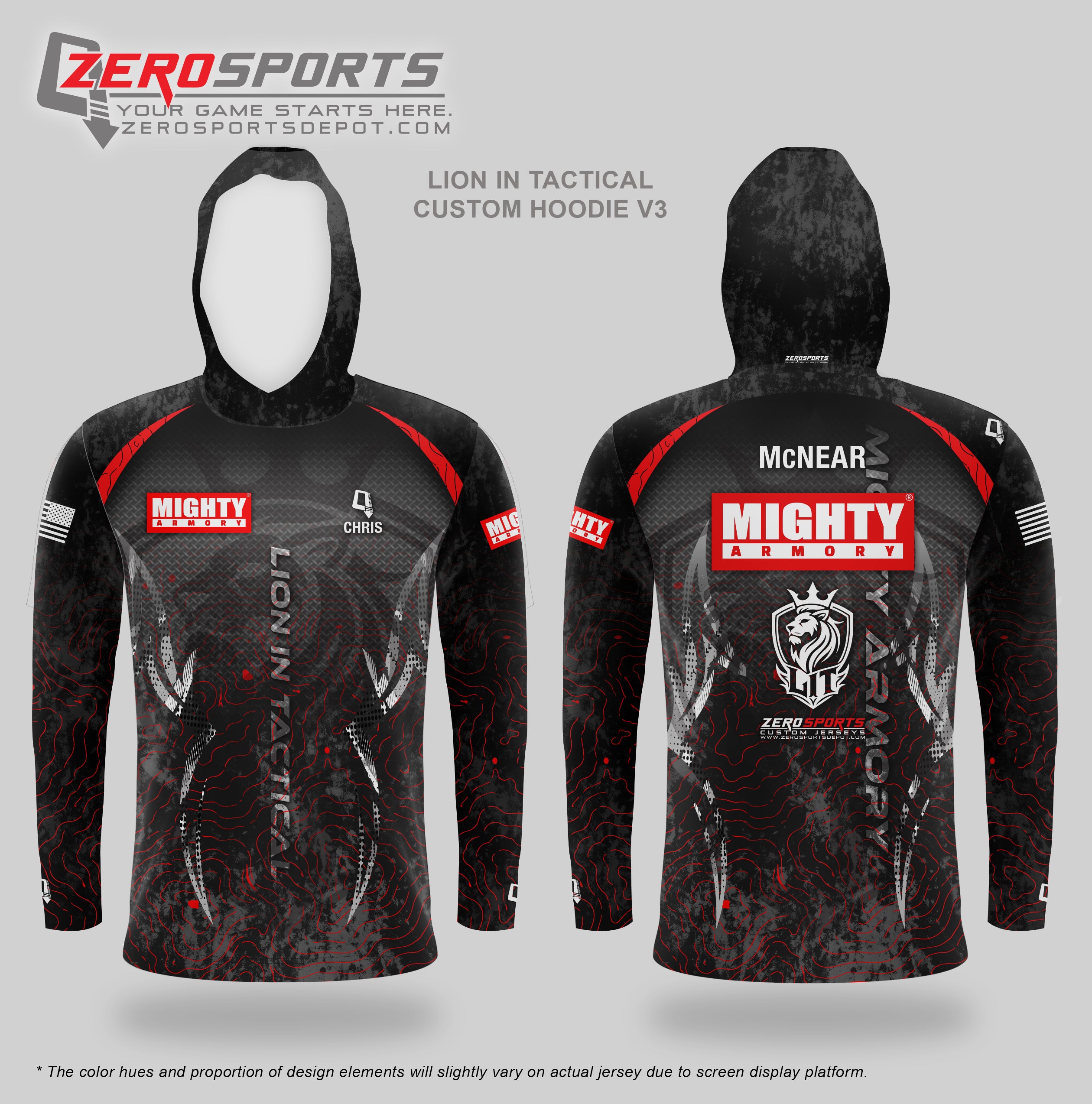 2026 Mighty Armory - Lion In Tactical Team Jersey Project Bundle (10pcs)