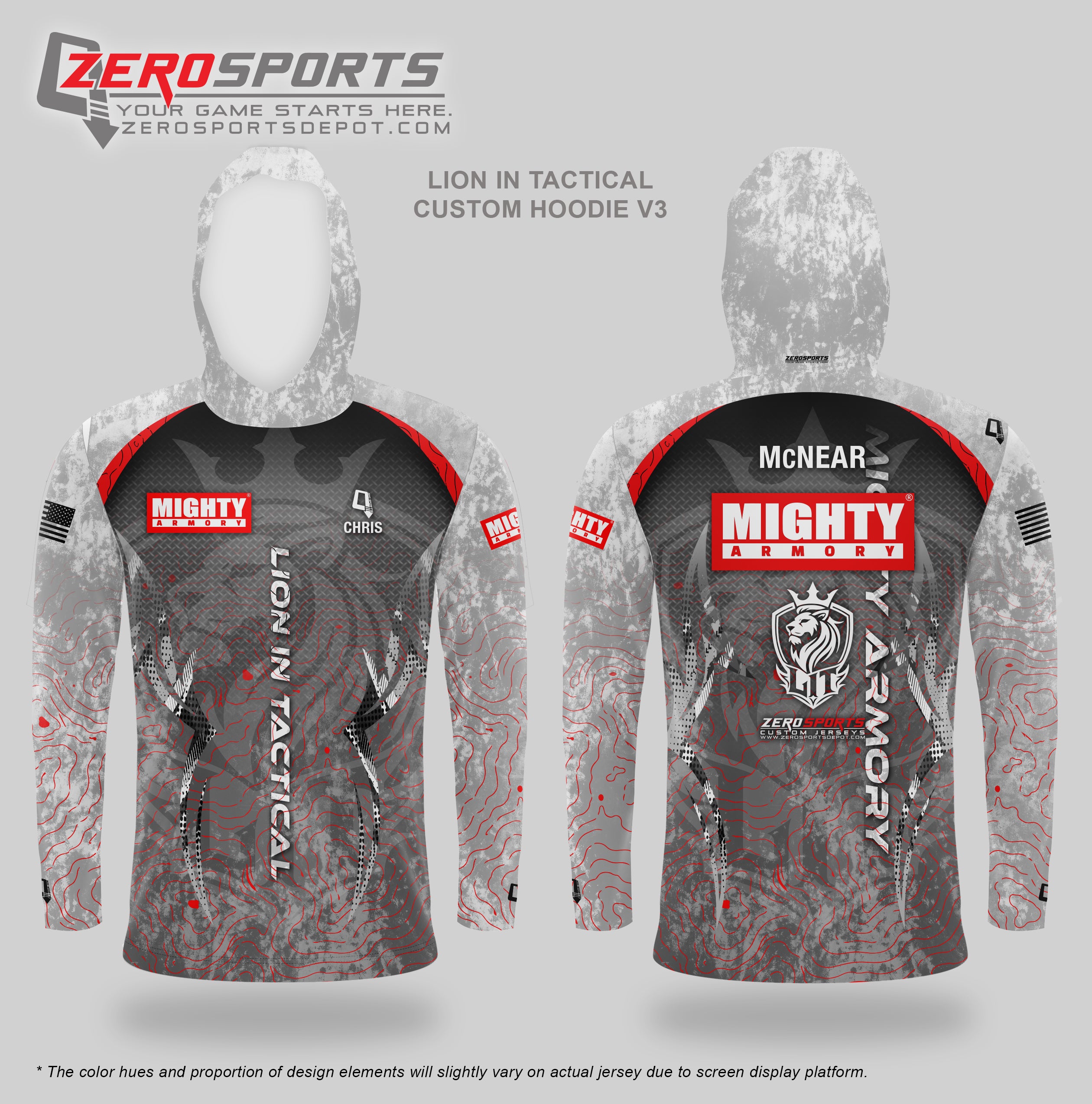 2026 Mighty Armory - Lion In Tactical Team Jersey Project Bundle (10pcs)