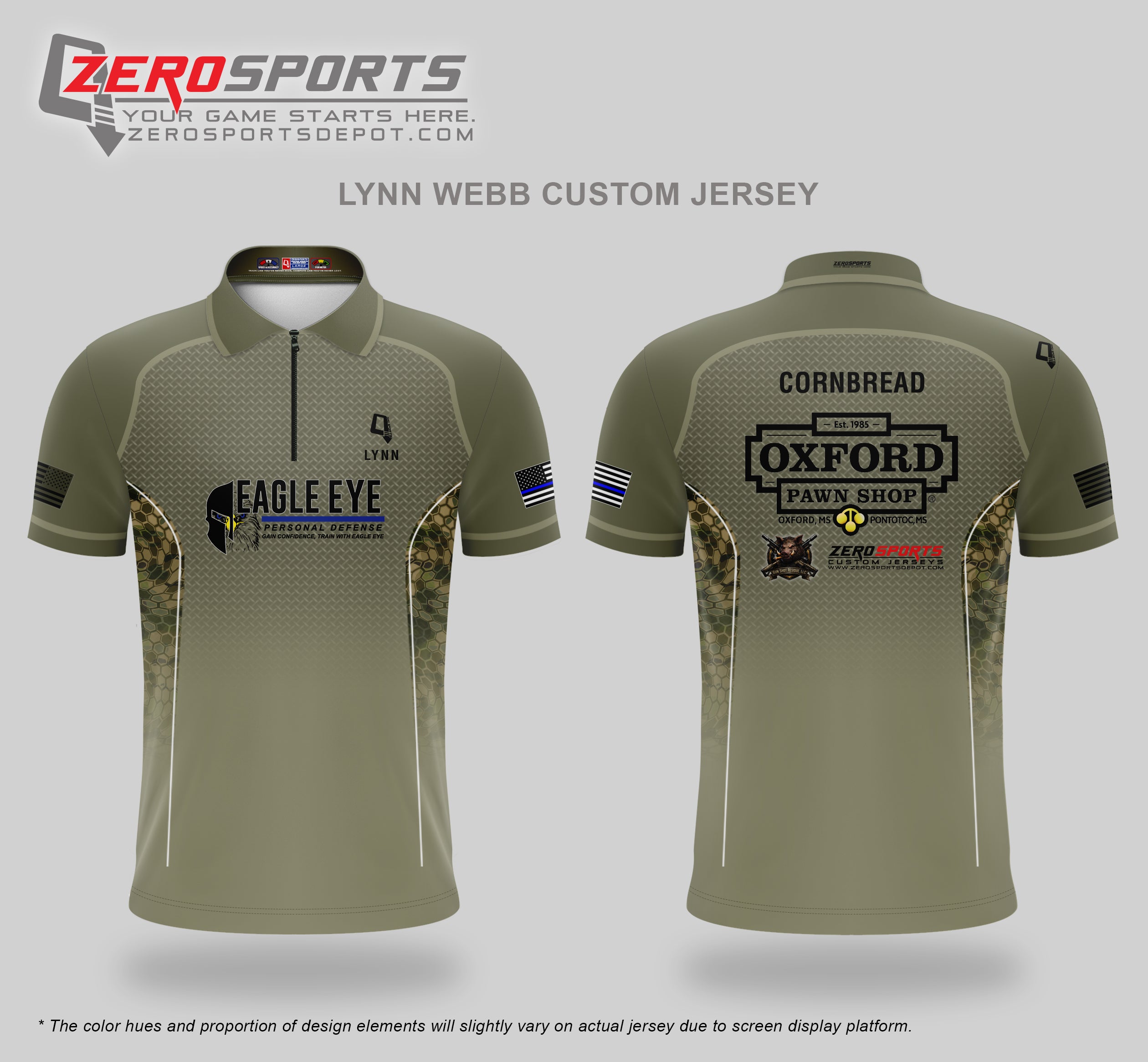 Lynn Webb Custom Jerseys (2pcs)