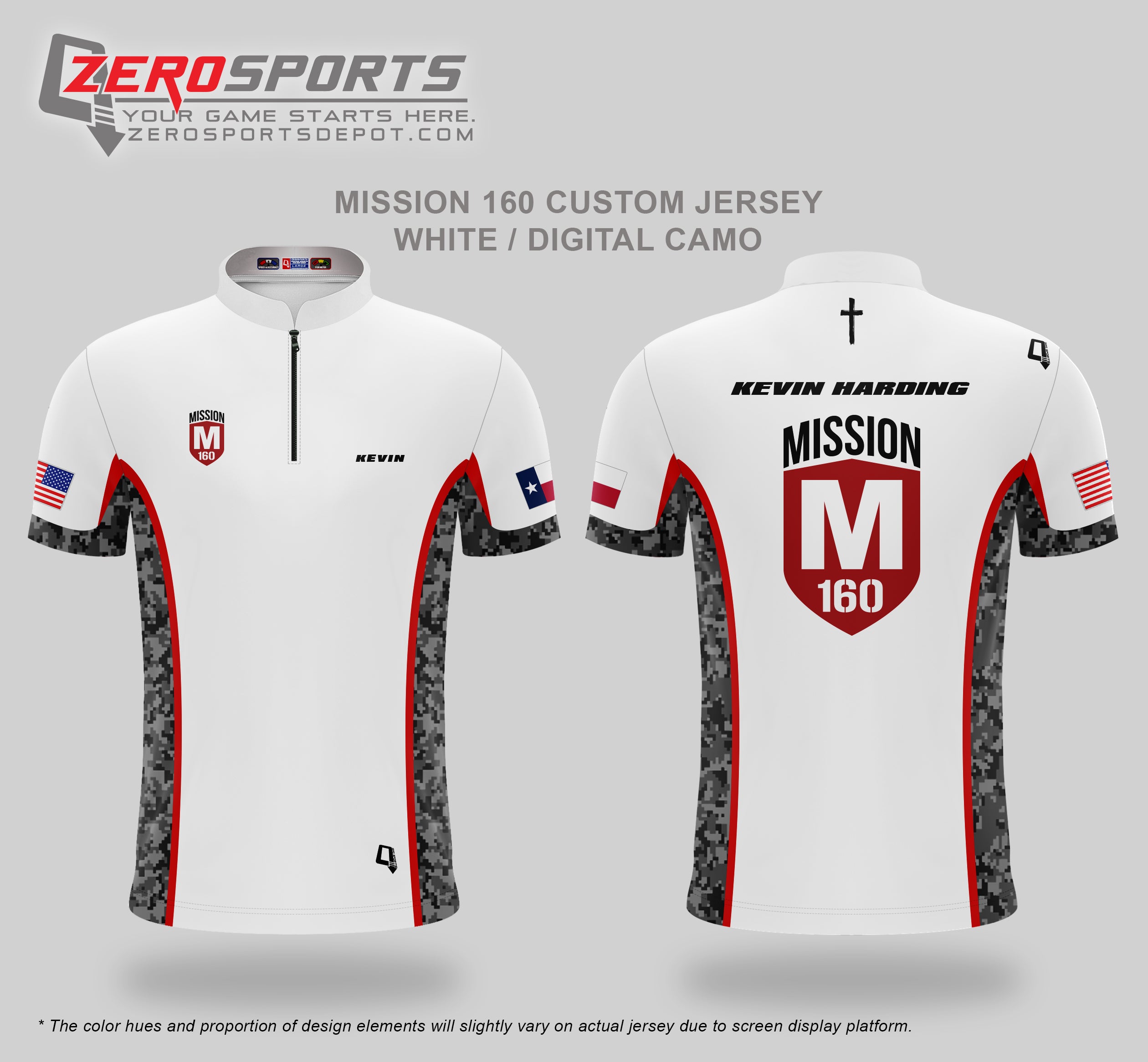 Mission 160 Custom Jersey
