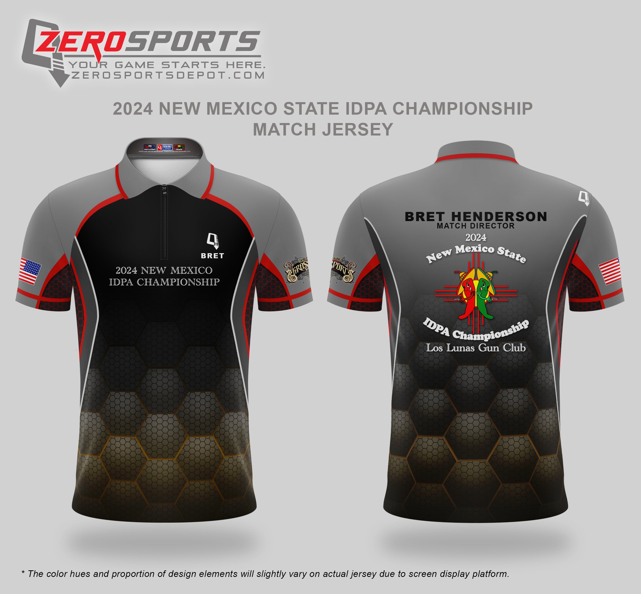 2024 New Mexico State IDPA Championship Match Jersey