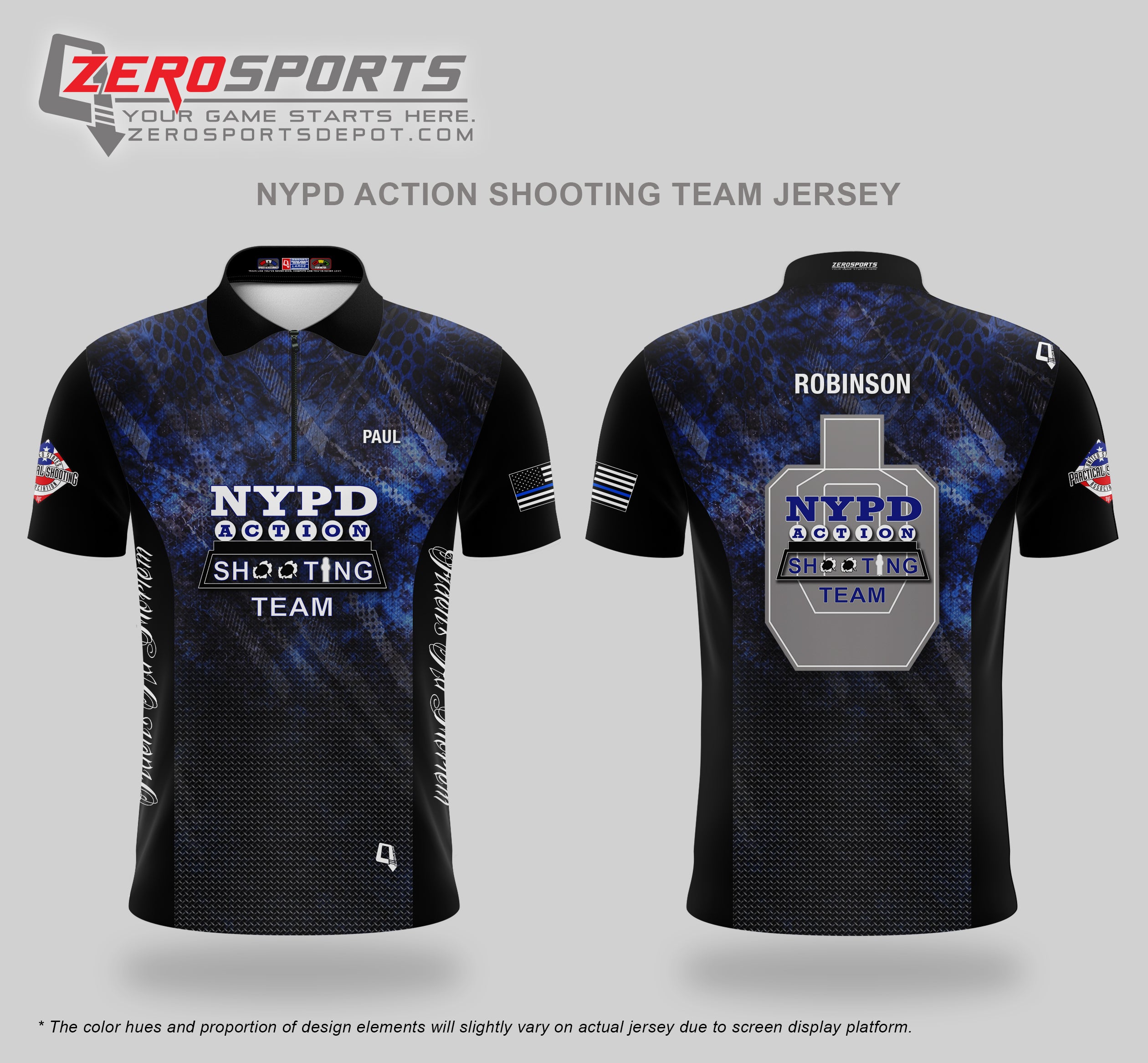 NYPD Action Shooting Team Jersey