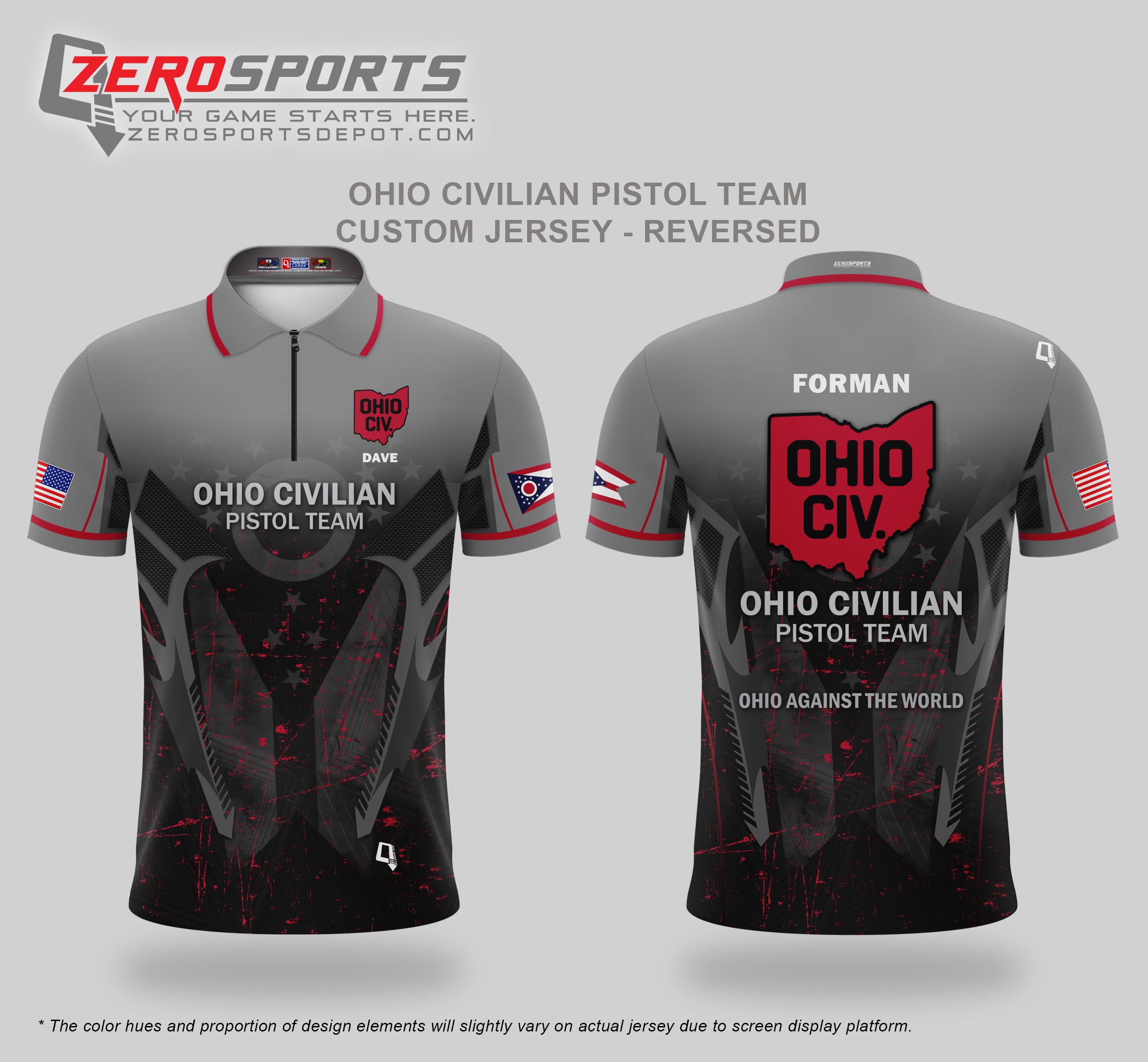 Ohio Civilian Pistol Team Jersey