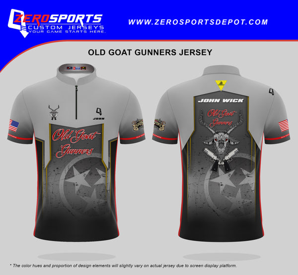 Old Goat Gunners Custom Jersey
